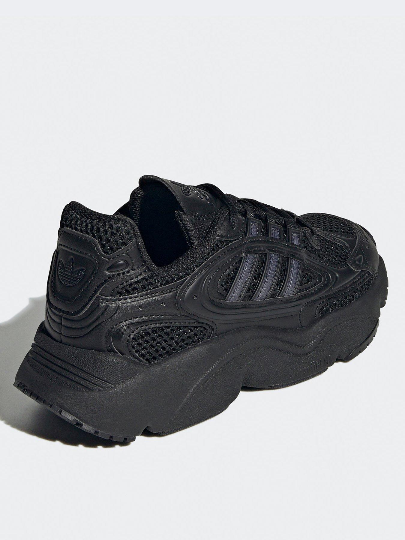 adidas-originals-older-unisex-ozmillen-trainers-blackblackback