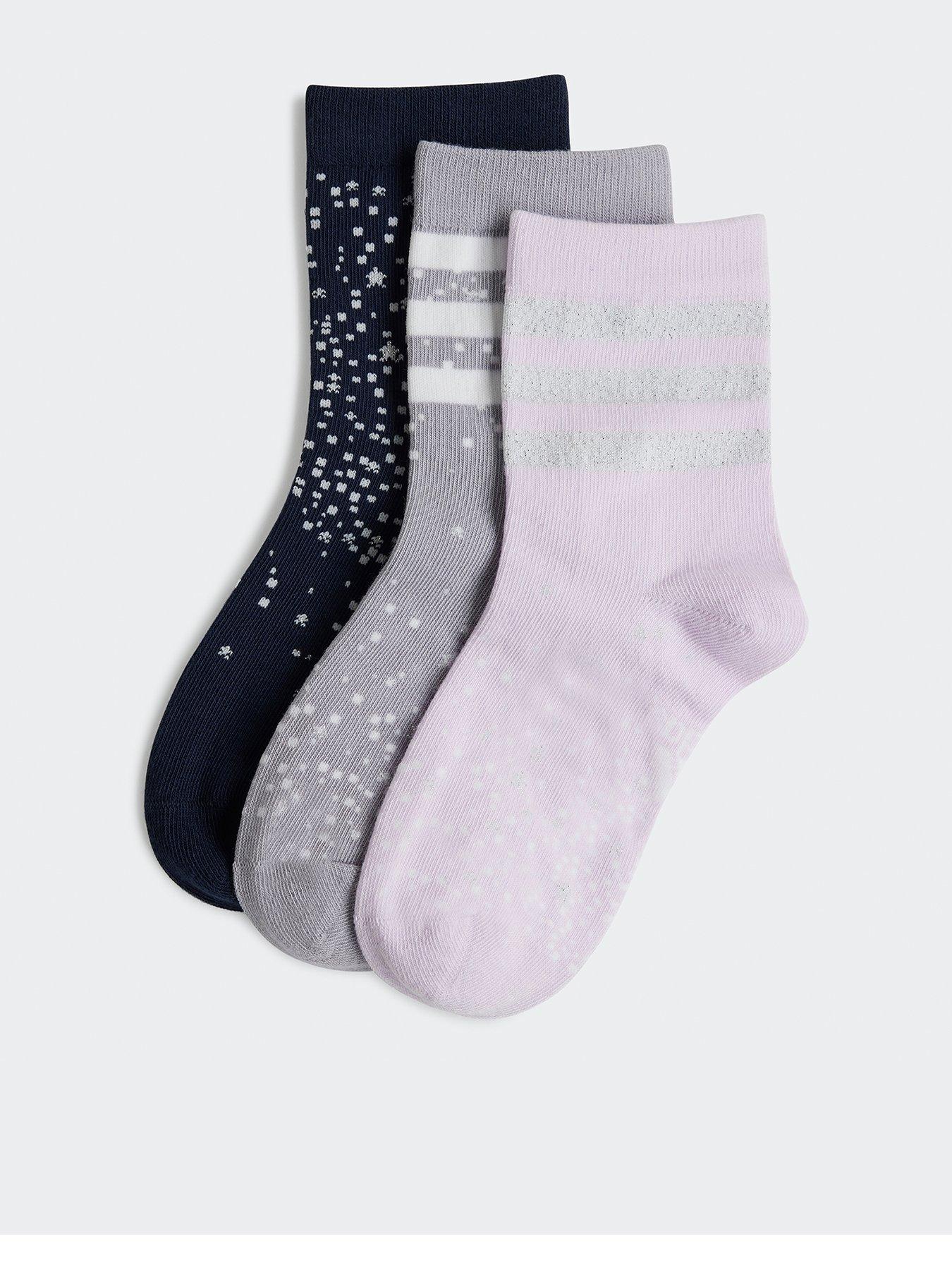 adidas-sportswear-kids-girls-3-pack-crew-socks-pink-multi