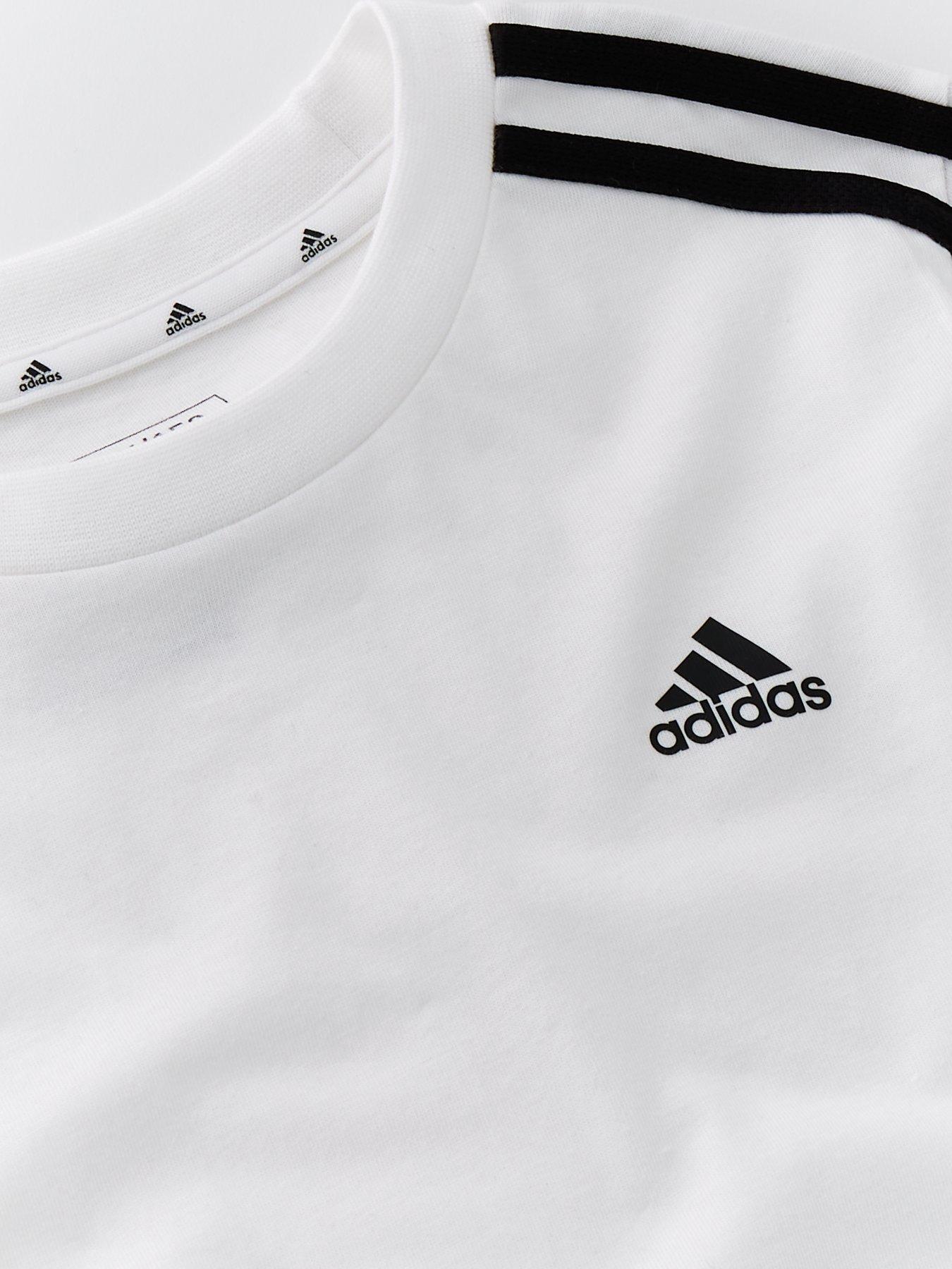 adidas-sportswear-junior-boys-essentials-3-stripe-t-shirt-whitedetail