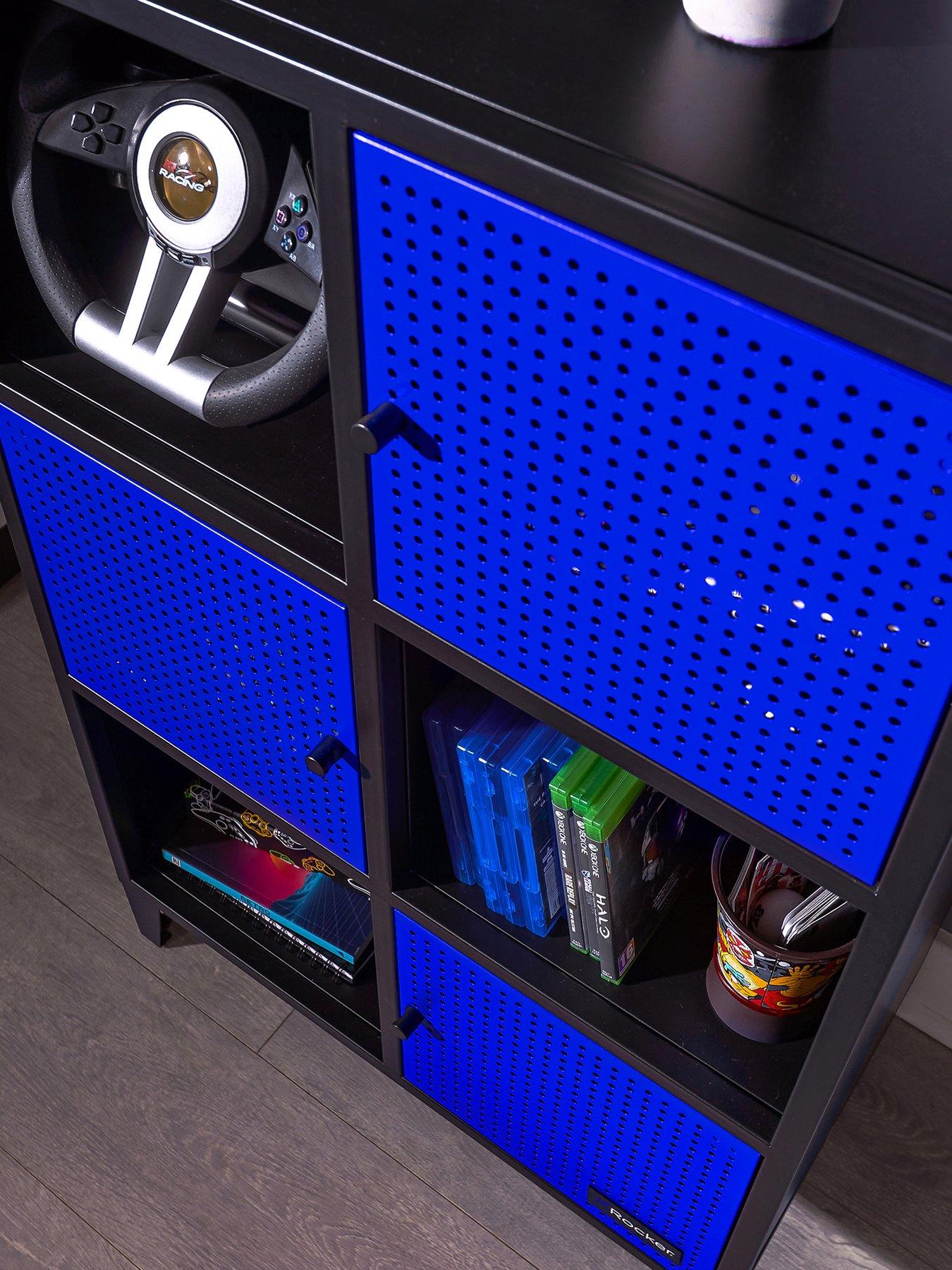 Image 3 of 7 of X Rocker Mesh-tek Tall 6 Cube Storage and Display&nbsp;Unit