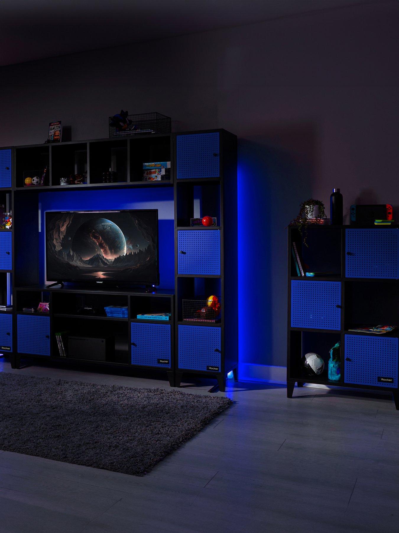 Image 6 of 7 of X Rocker Mesh-tek Tall 6 Cube Storage and Display&nbsp;Unit