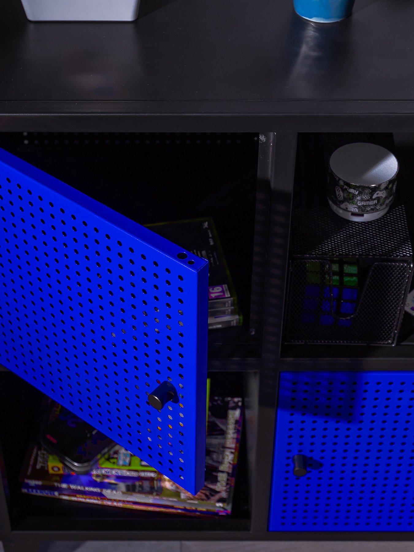 Image 3 of 7 of X Rocker Mesh-tek 4 Cube Storage and Display Unit
