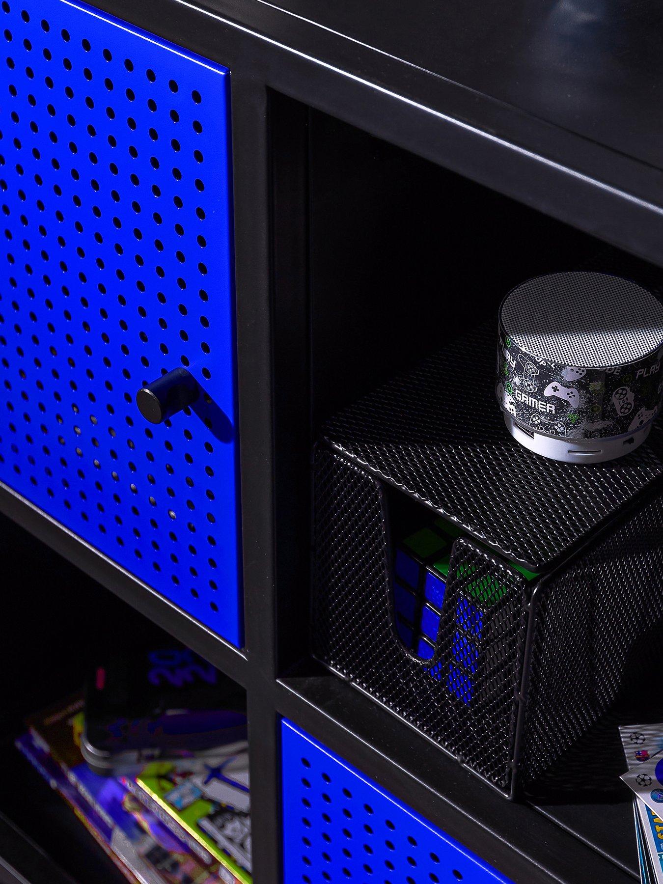 Image 4 of 7 of X Rocker Mesh-tek 4 Cube Storage and Display Unit