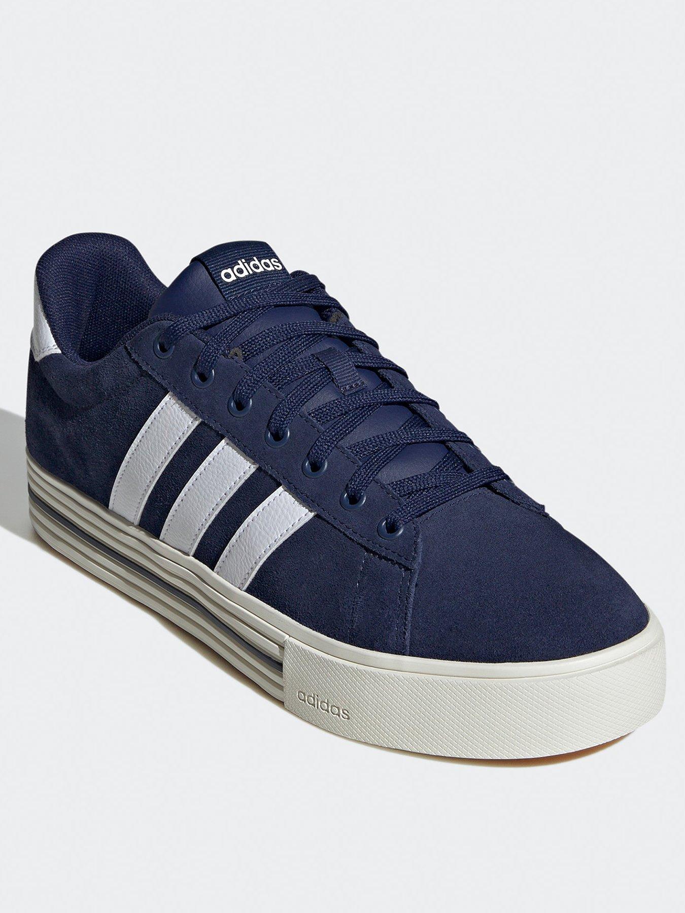 adidas-sportswear-mens-suede-daily-40-trainers-dark-bluestillFront