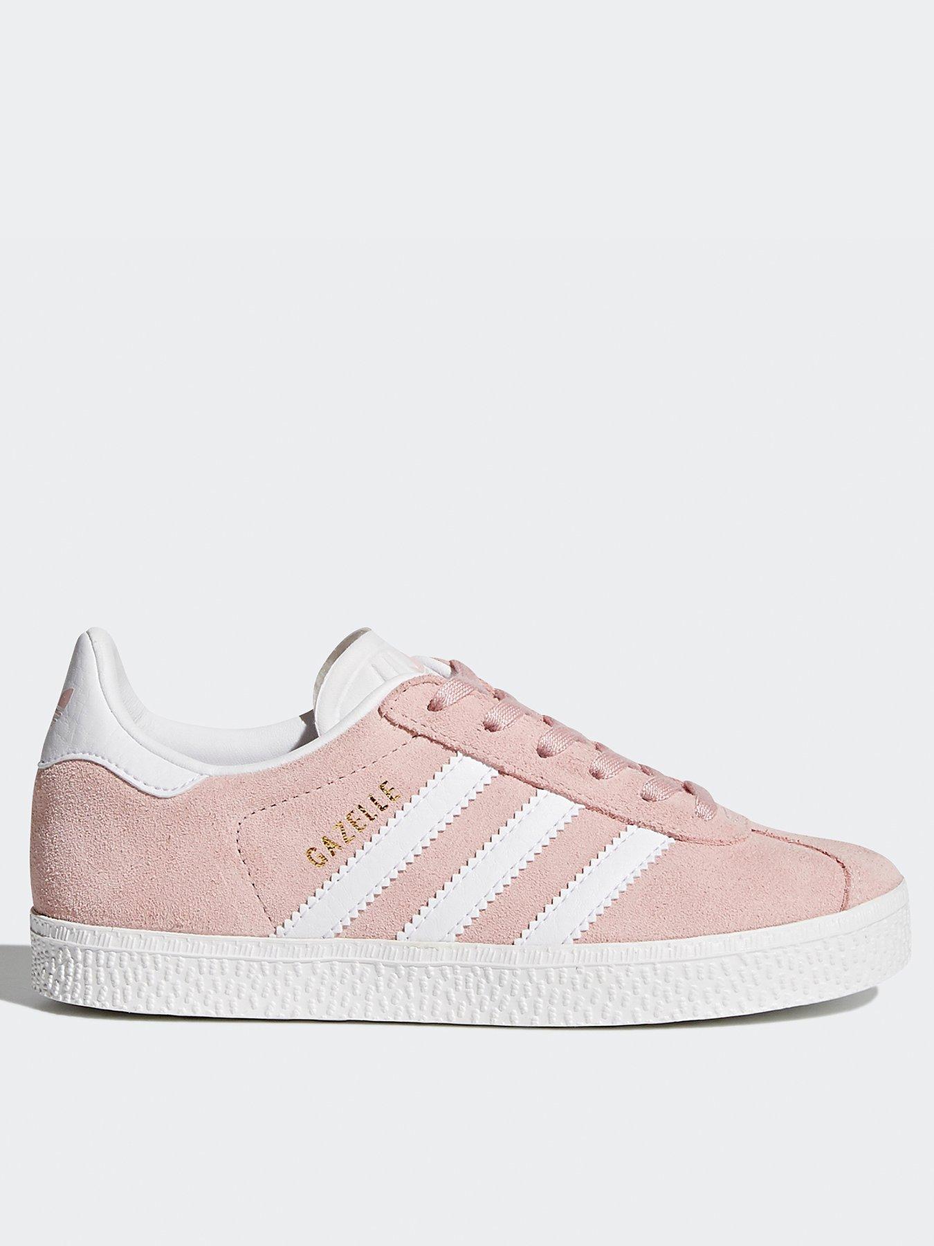 adidas-originals-kids-unisex-gazelle-trainers-pink