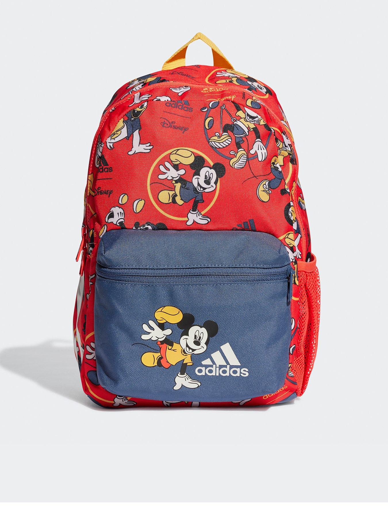 Unisex Kids Mickey Mouse Backpack Red