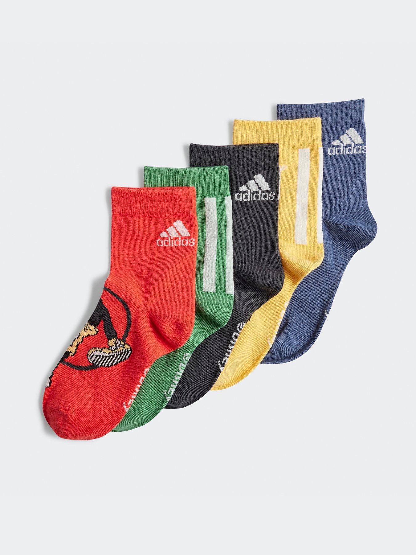 adidas-sportswear-unisex-kids-mickey-mouse-socks-5-pack