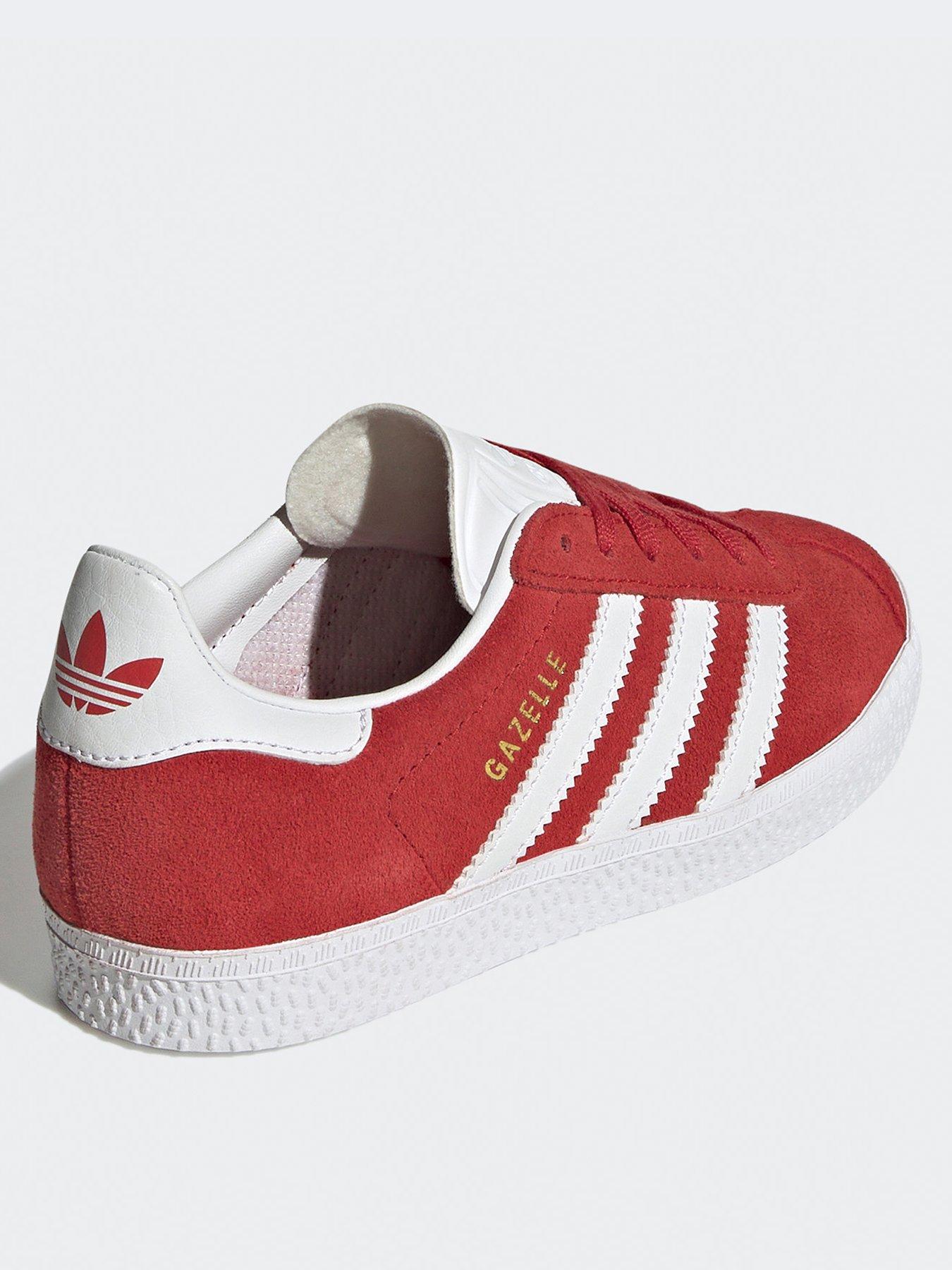 adidas-originals-kids-unisex-gazelle-trainers-redback