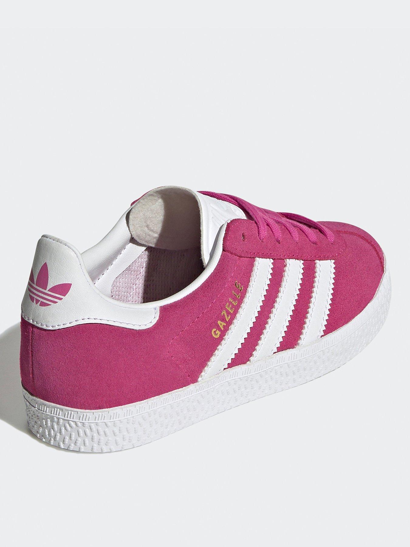 adidas-originals-kids-unisex-gazelle-trainers-pinkback