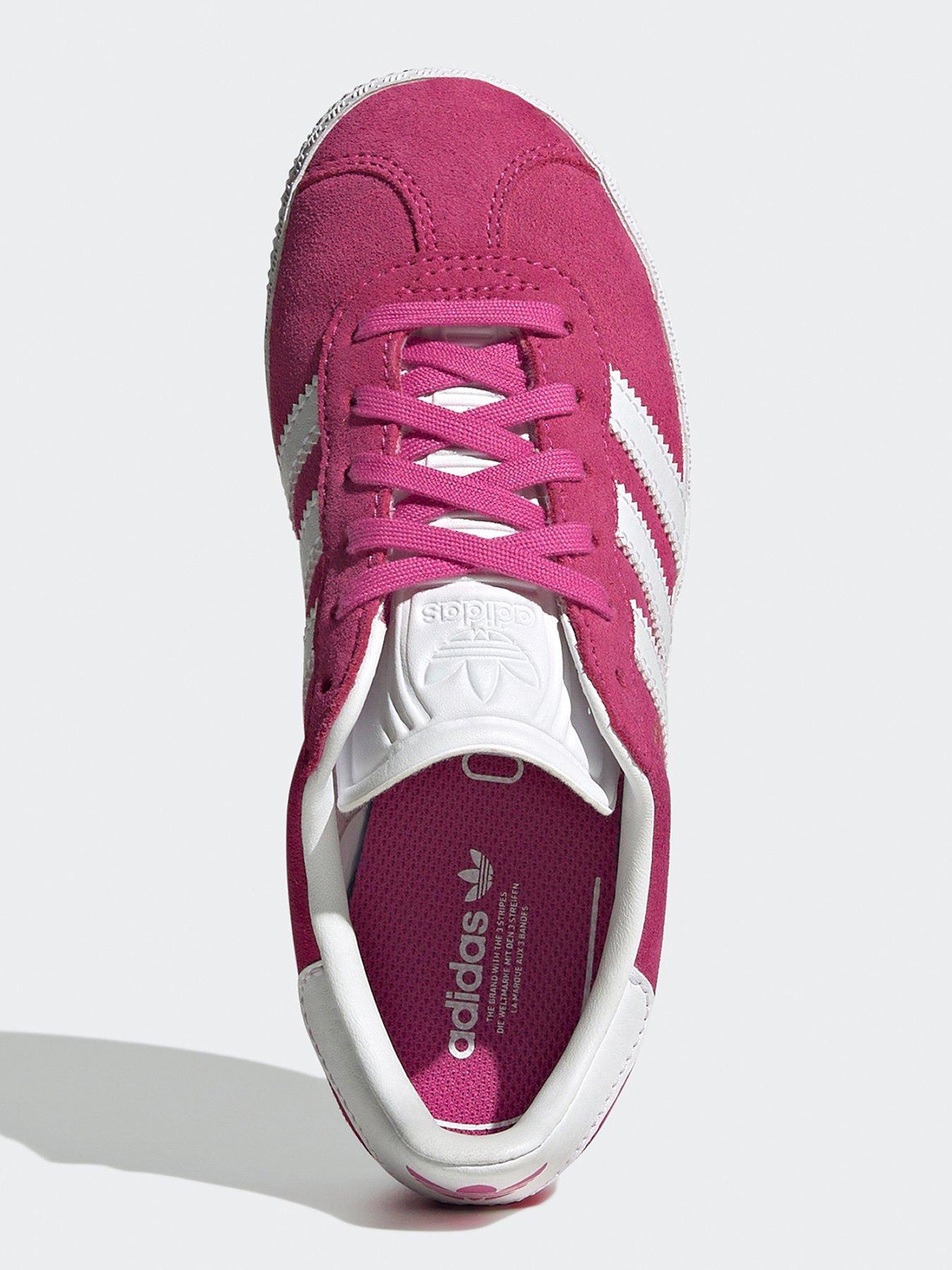 adidas-originals-kids-unisex-gazelle-trainers-pinkoutfit