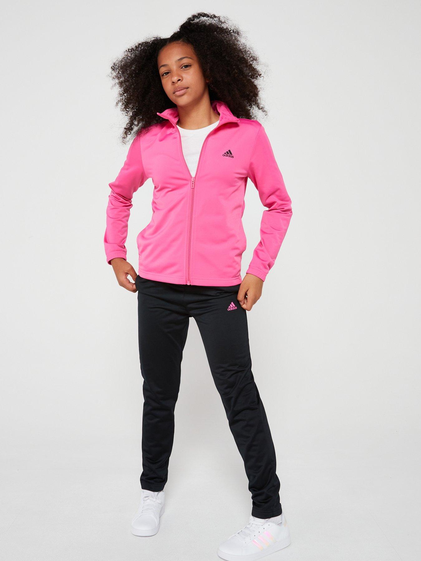 adidas-sportswear-junior-girls-essentials-tracksuit-blackpink