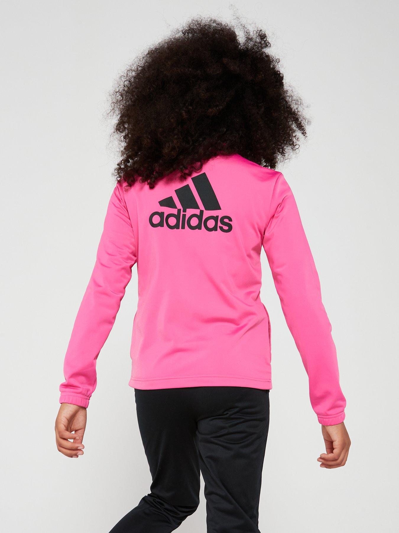 adidas-sportswear-junior-girls-essentials-tracksuit-blackpinkstillFront