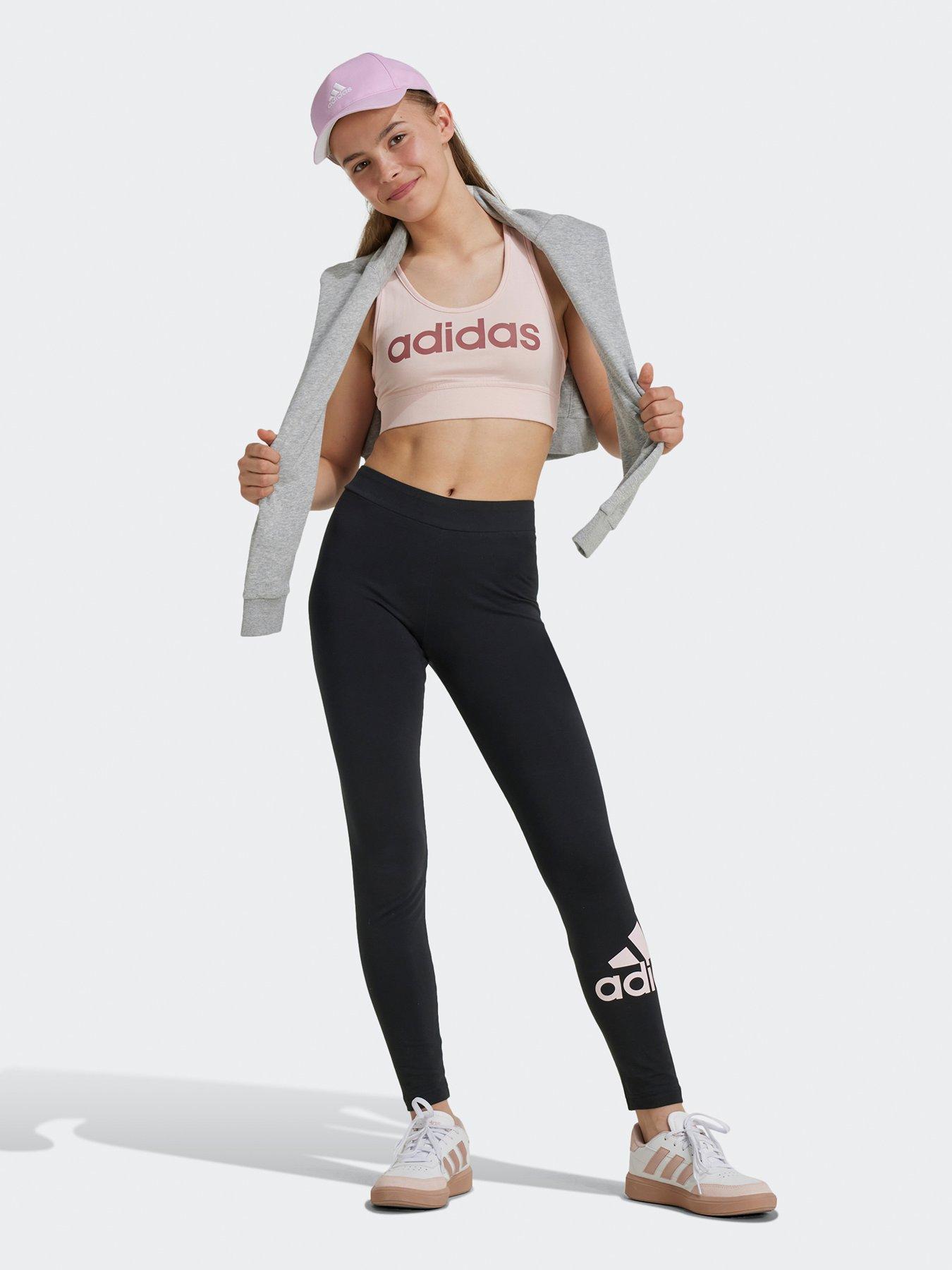 adidas-sportswear-junior-girls-essentials-big-logo-tights-blackstillFront