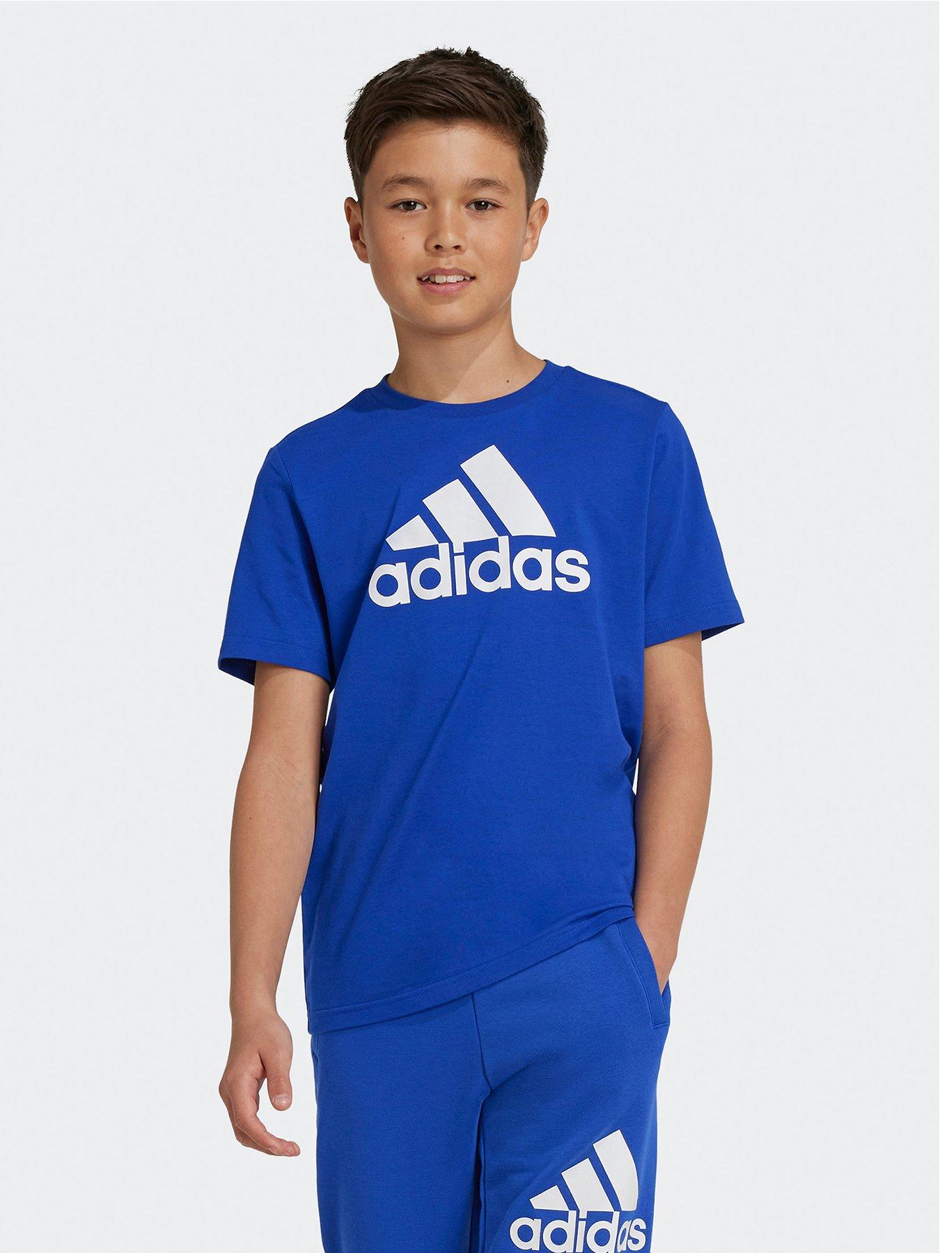 adidas-sportswear-junior-boys-essentials-big-logo-t-shirt-blue