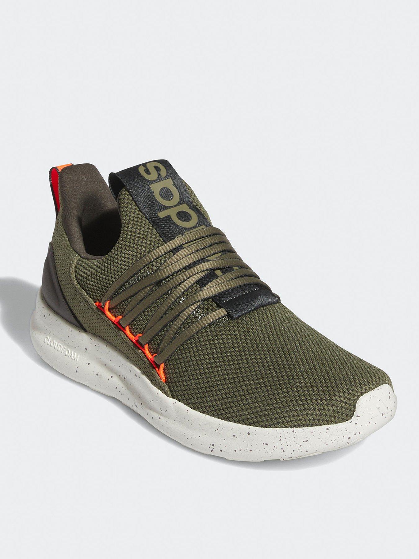 adidas-sportswear-mens-lite-racer-adapt-70-trainers-khakistillFront