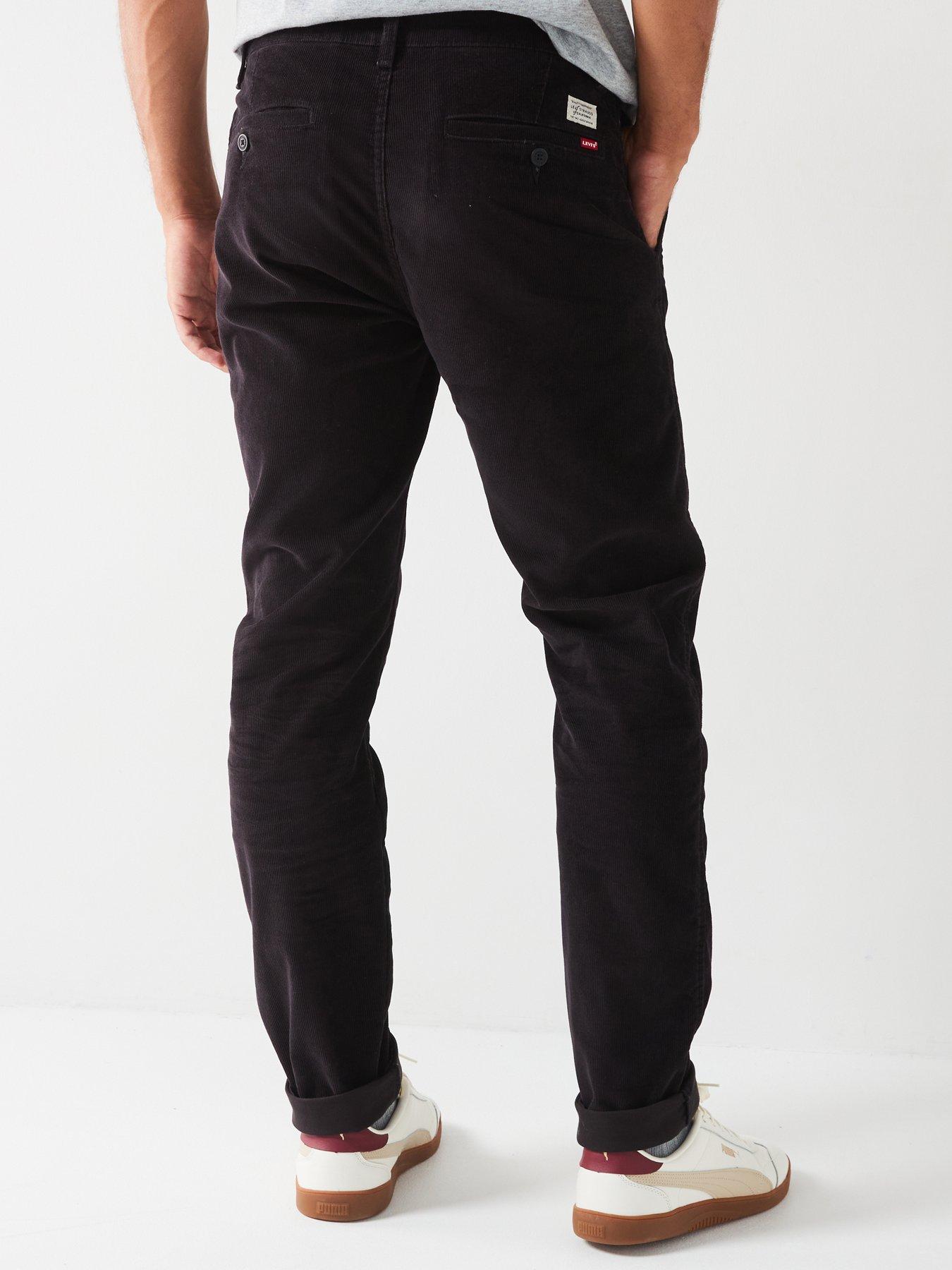 levis-levis-xx-standard-taper-fit-corduroy-trousers-blackstillFront