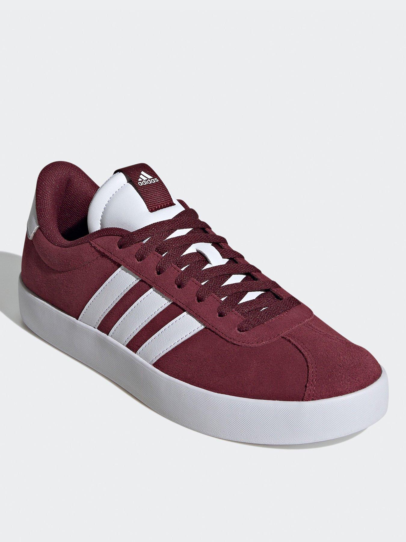 adidas-sportswear-mens-vl-court-30-trainers-redstillFront