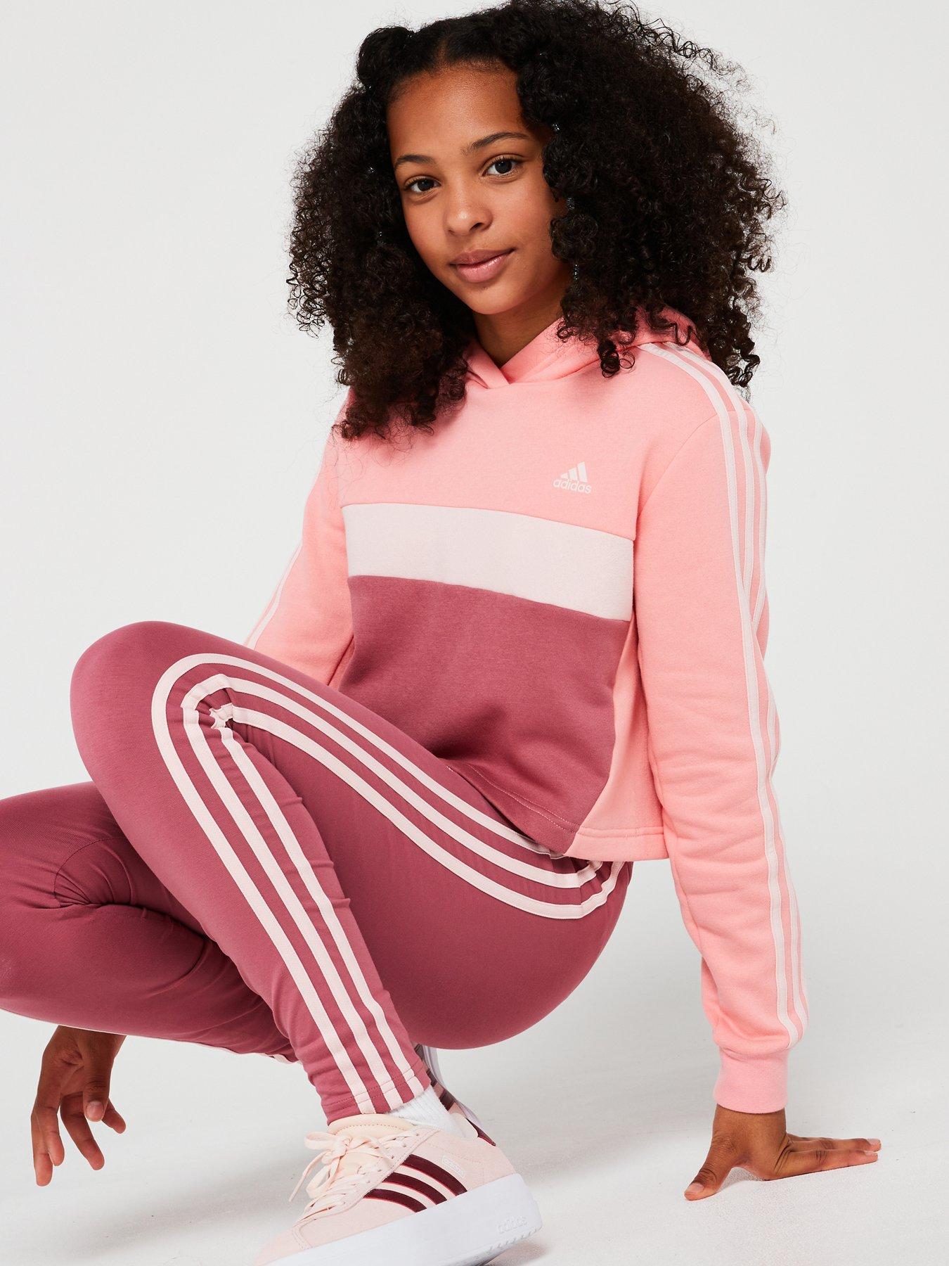 adidas-sportswear-junior-girls-3-stripe-hoodie-and-legging-set-pinkdetail