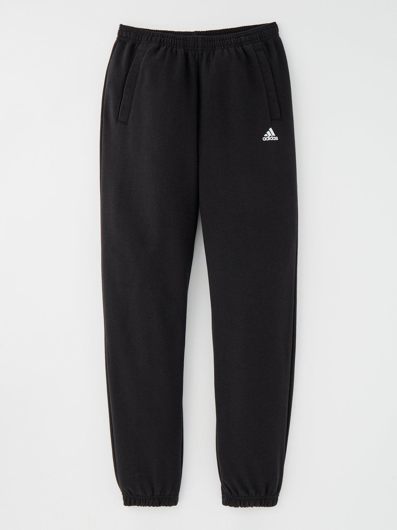 adidas-sportswear-junior-unisex-essentials-fleece-pant-black