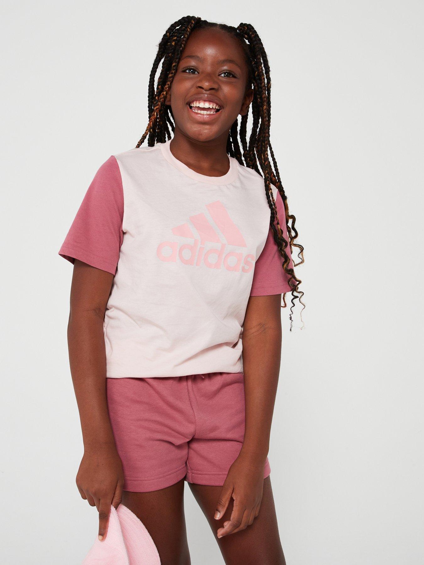 adidas-sportswear-junior-girls-essentials-big-logo-t-shirt-pinkfront