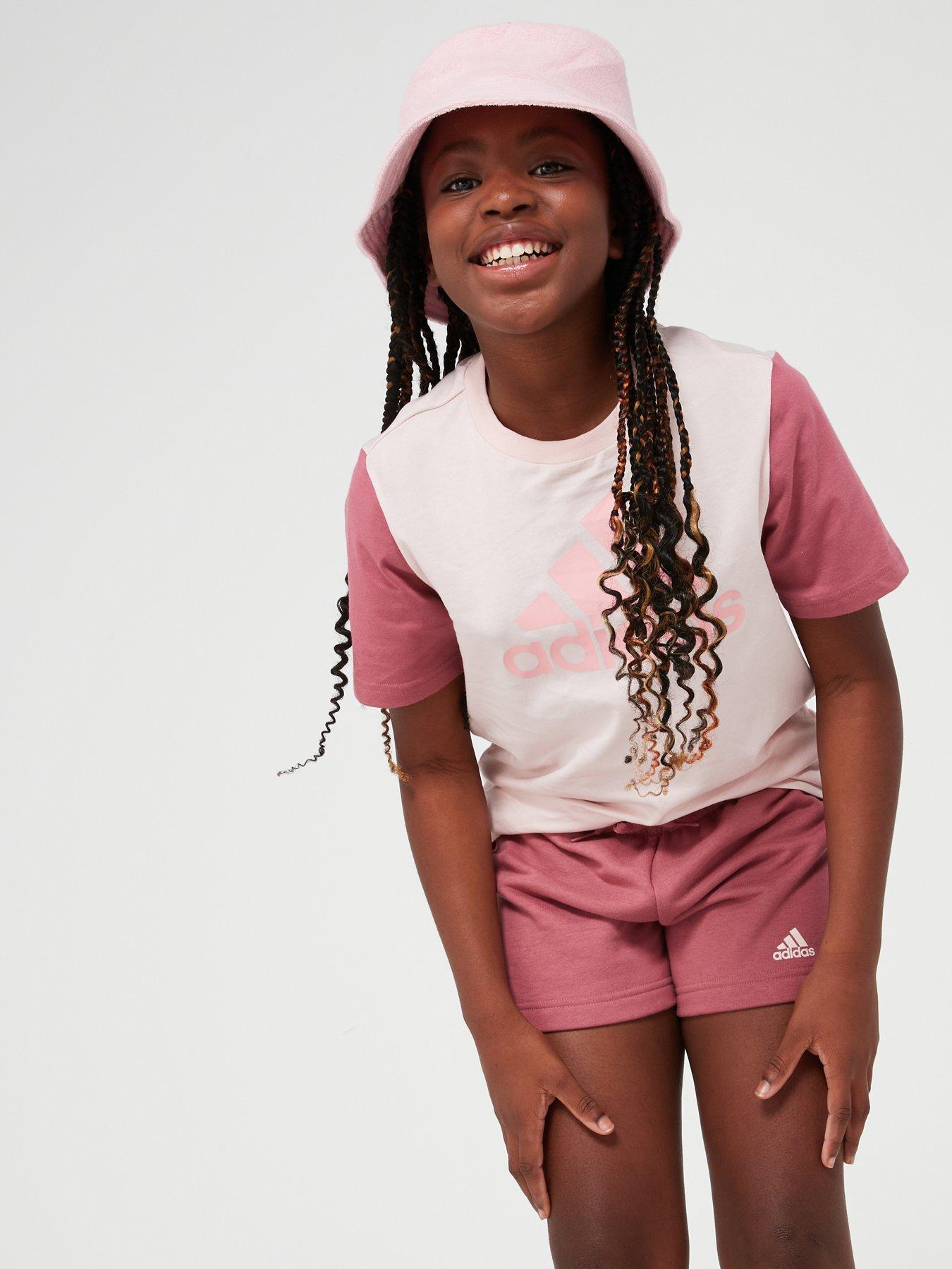 adidas-sportswear-junior-girls-essentials-big-logo-t-shirt-pinkoutfit