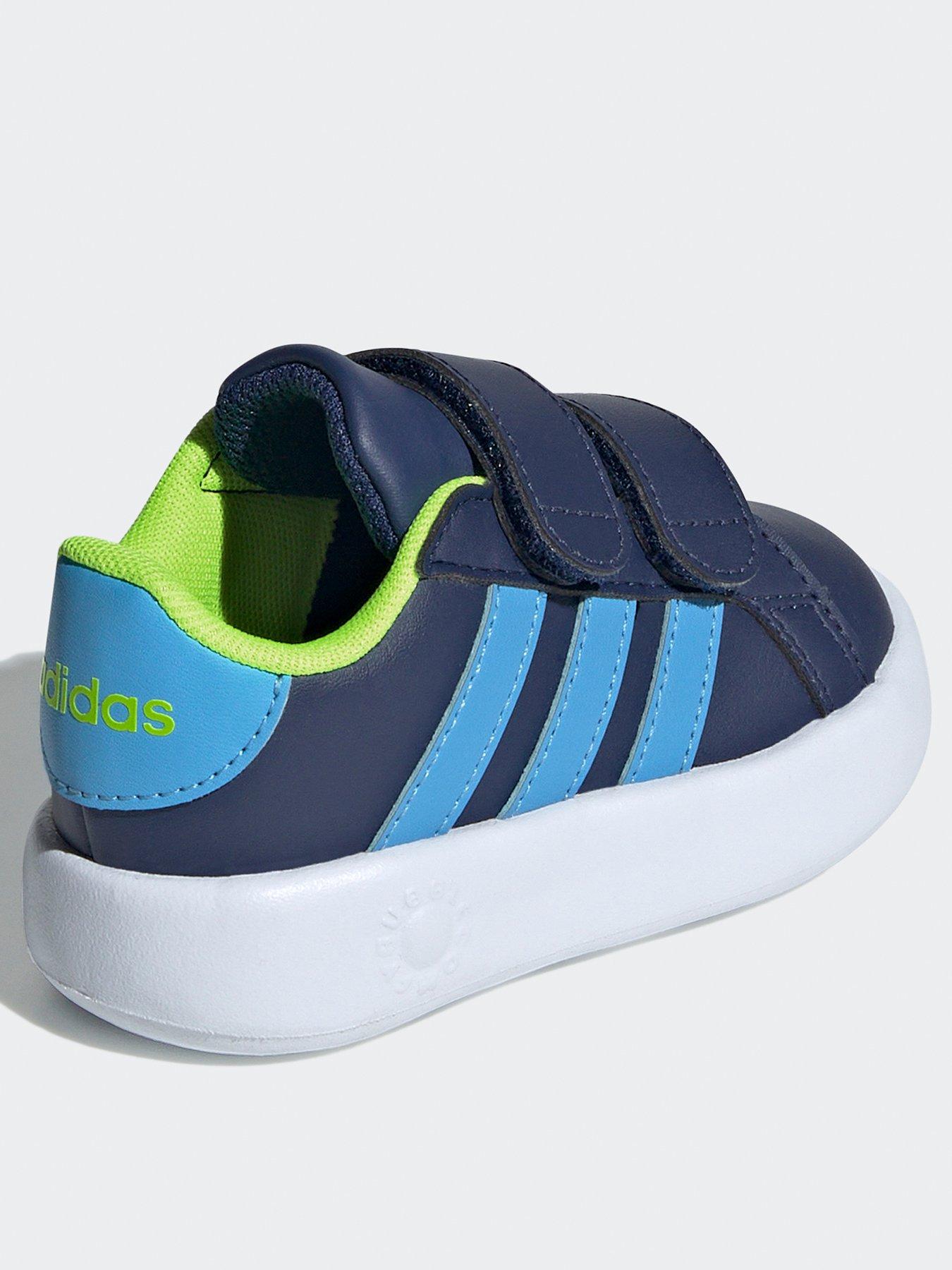 adidas-sportswear-infant-grand-court-20-velcro-trainers-dark-blueback