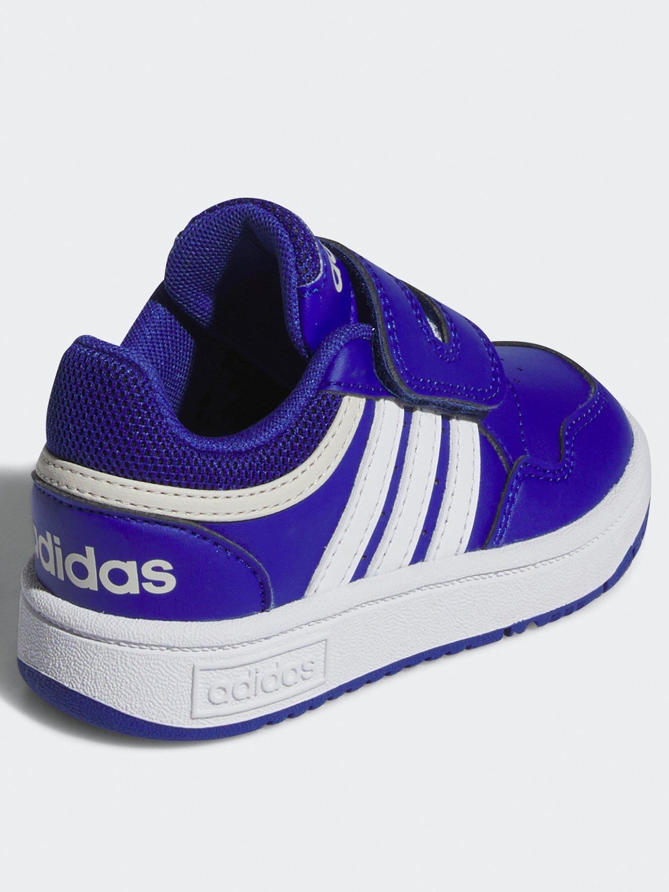 adidas-sportswear-infant-hoops-30-velcro-trainers-blueback