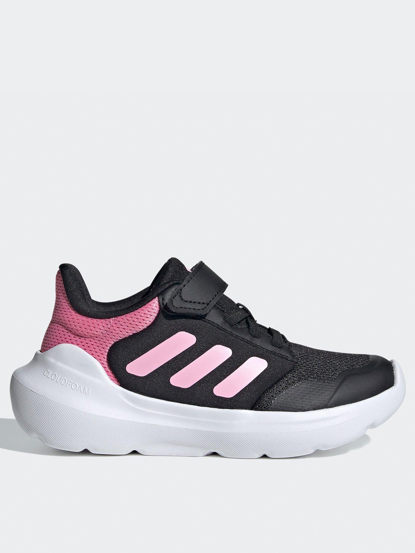 adidas-sportswear-kids-tensaur-run-30-elasticated-trainers-blackpinkfront