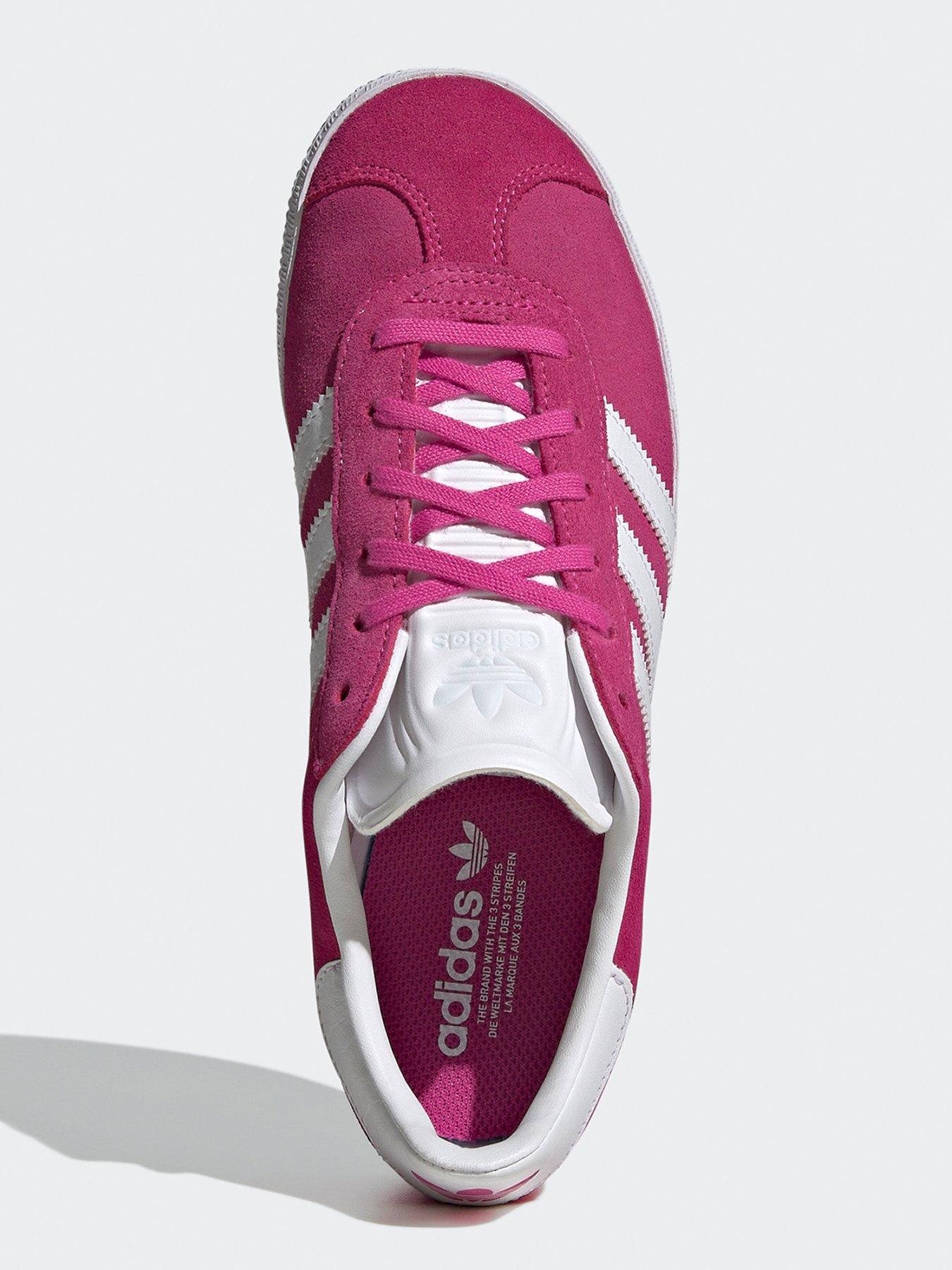 adidas-originals-older-unisex-gazelle-trainers-pinkoutfit