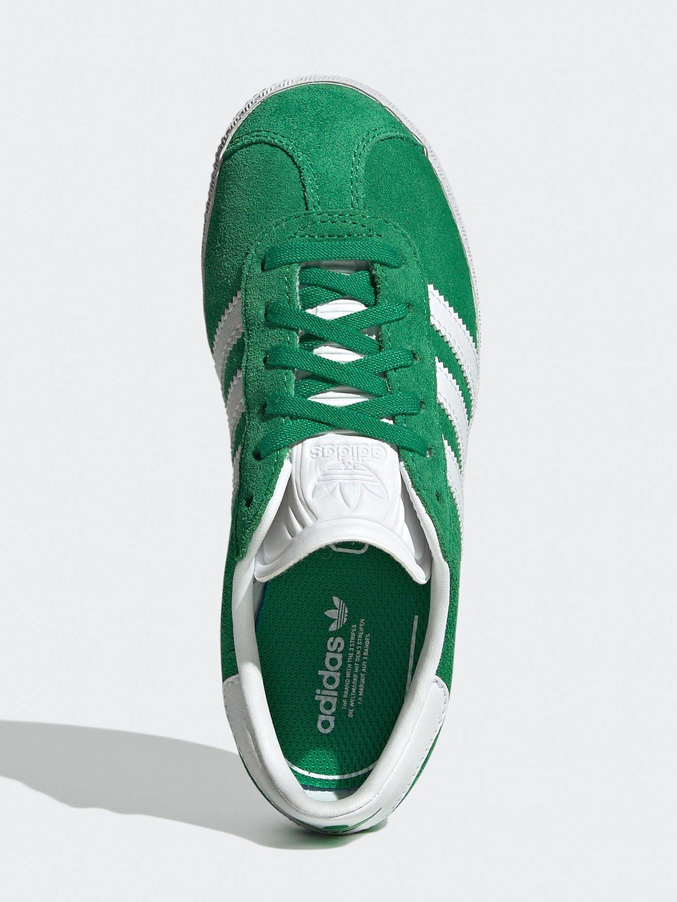 adidas-originals-kids-unisex-gazelle-trainers-greenoutfit