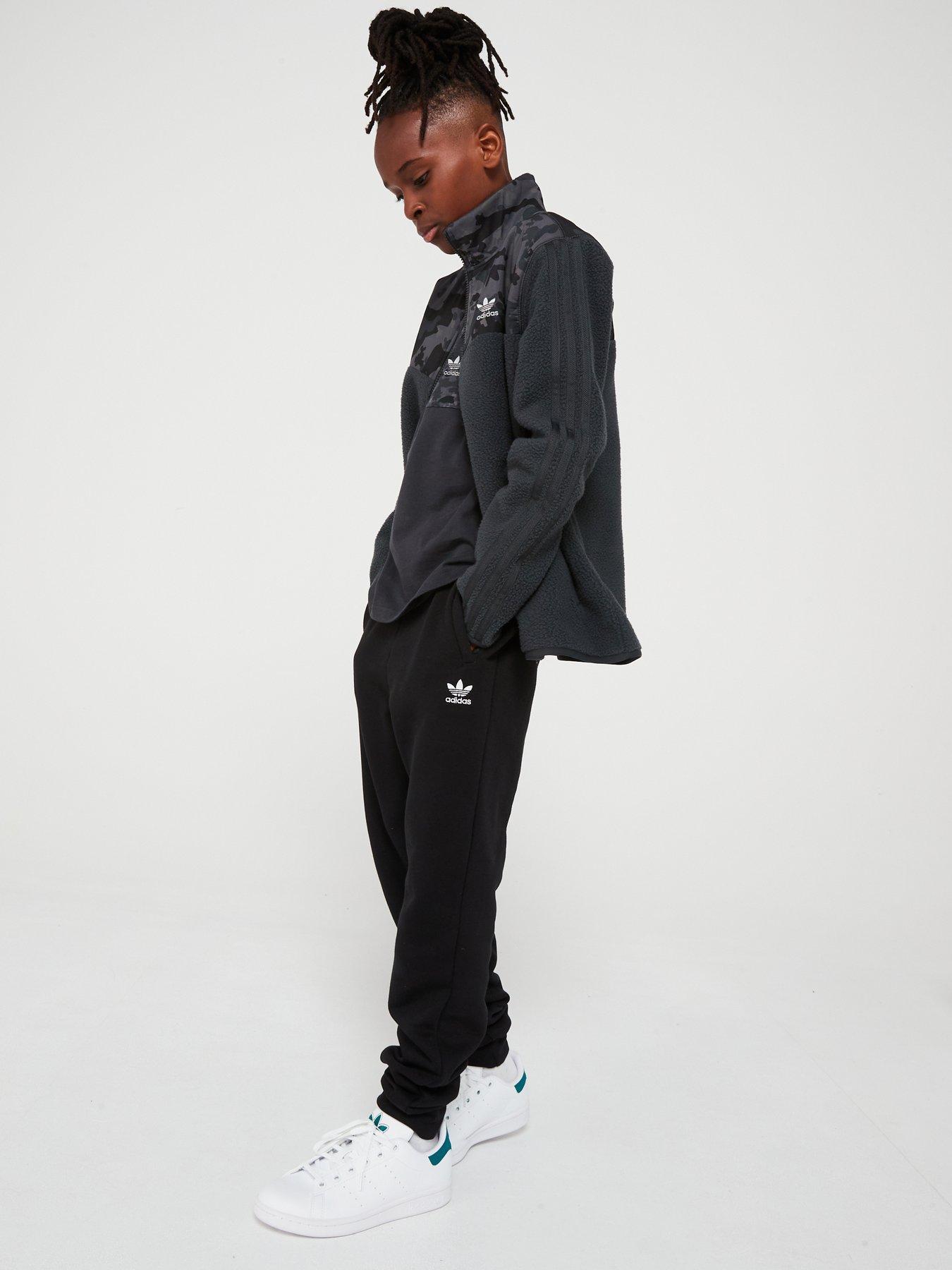 adidas-originals-junior-kids-fleece-dark-greyback