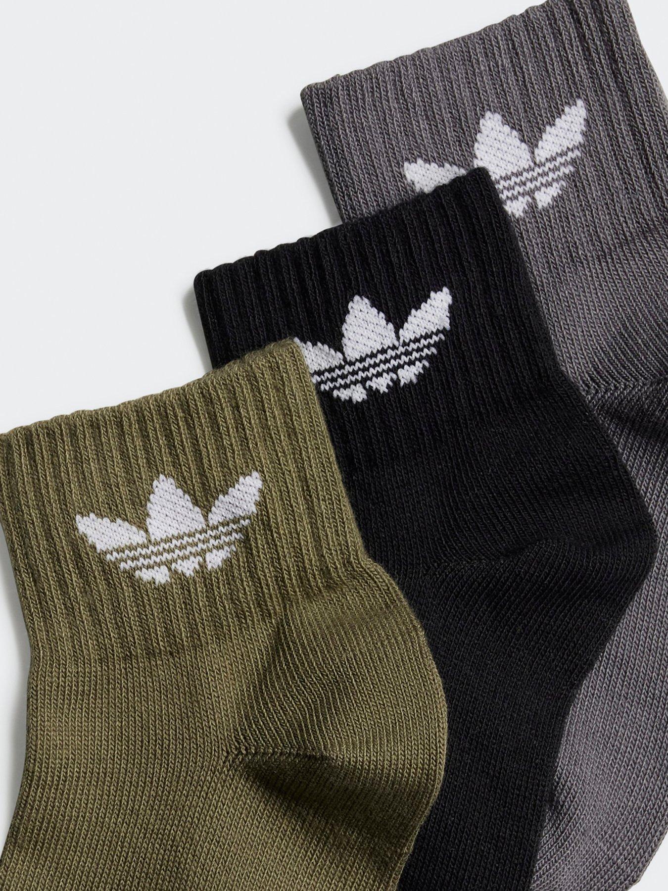 adidas-originals-kids-ankle-socks-3-pack-grey-multiback