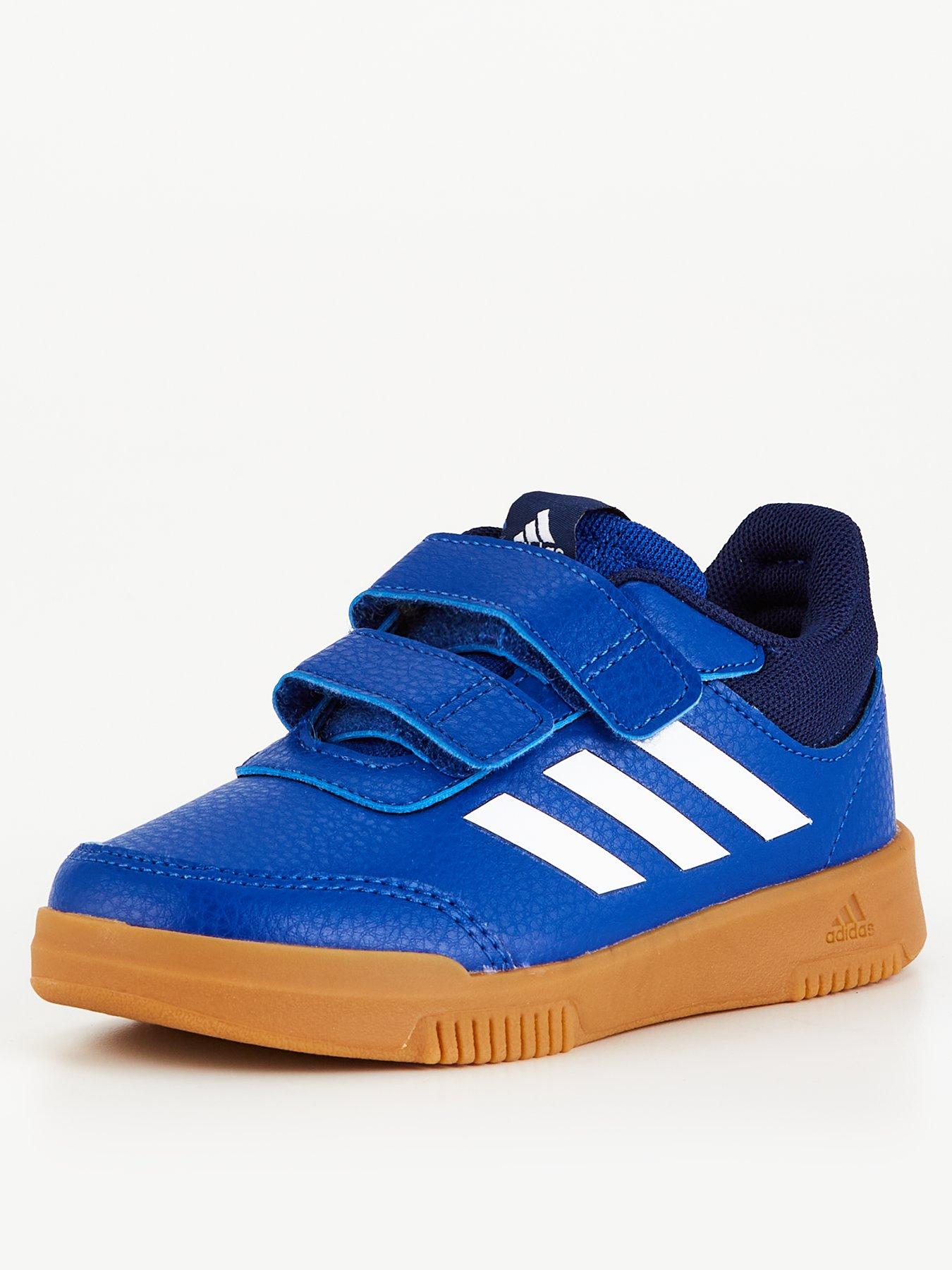 Image 2 of 7 of adidas Sportswear Kid's Tensaur Sport 20 Velcro Trainers - Blue/White