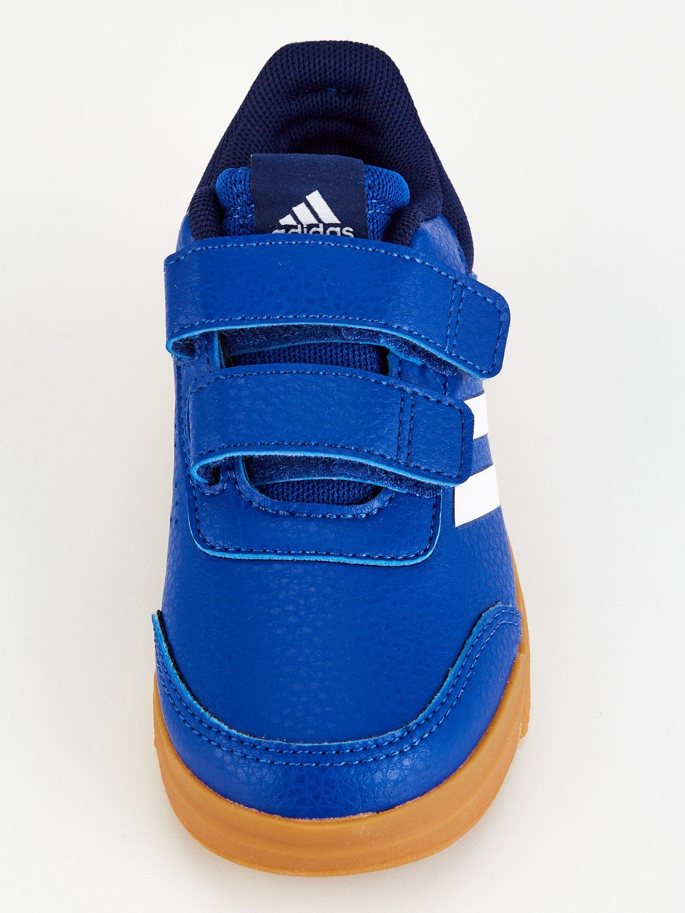 Image 4 of 7 of adidas Sportswear Kid's Tensaur Sport 20 Velcro Trainers - Blue/White