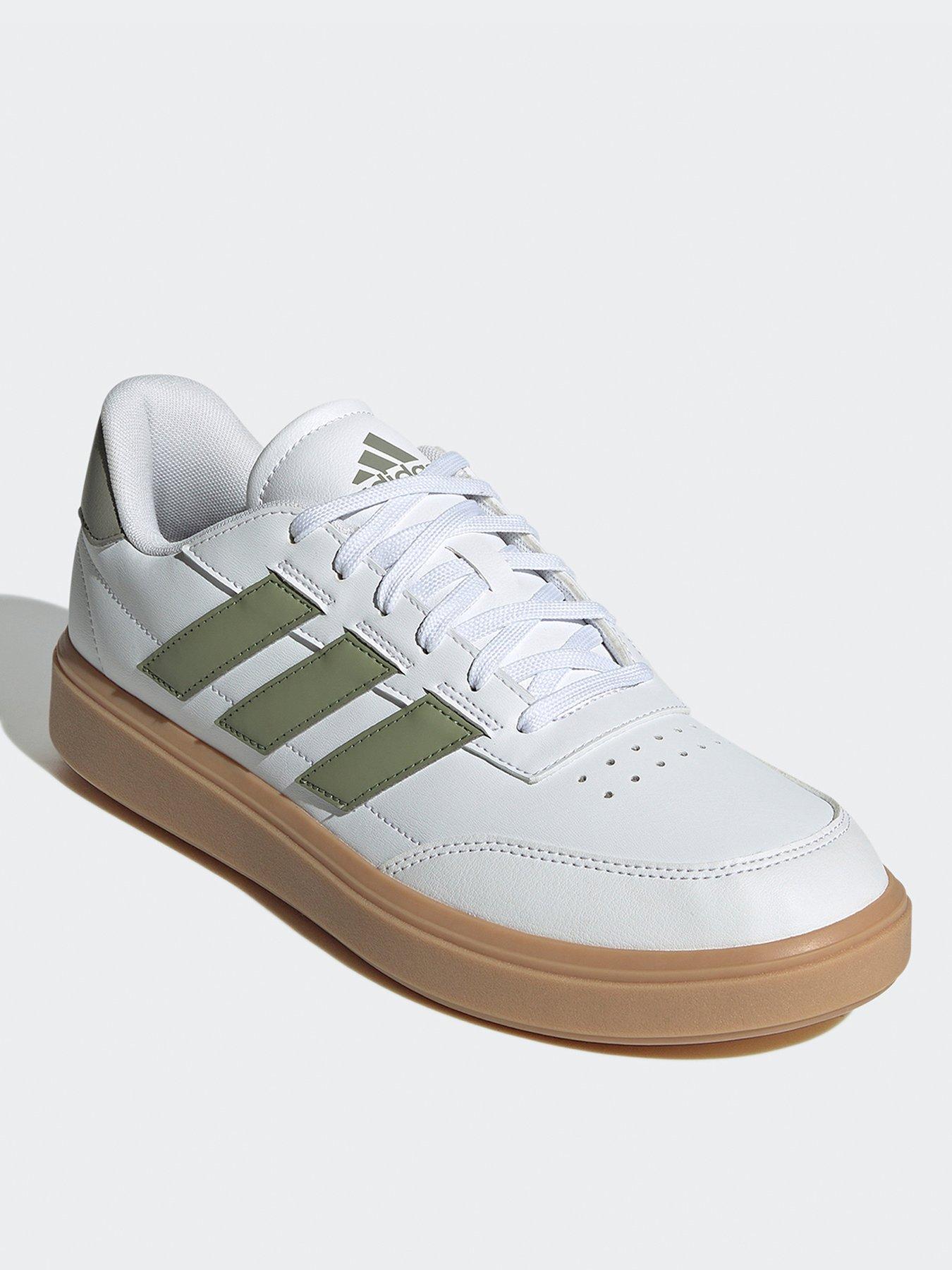 Image 2 of 6 of adidas Sportswear Men's Courtblock Trainers - White/green