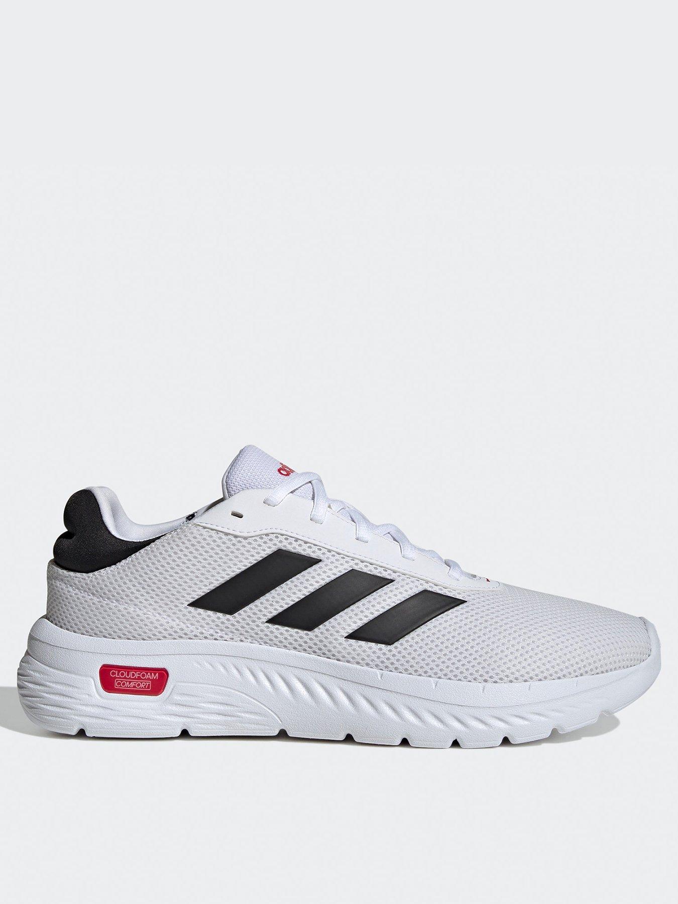 Adidas Cloudfoam Adidas Mens Running Shoes White Adidas Sportswear