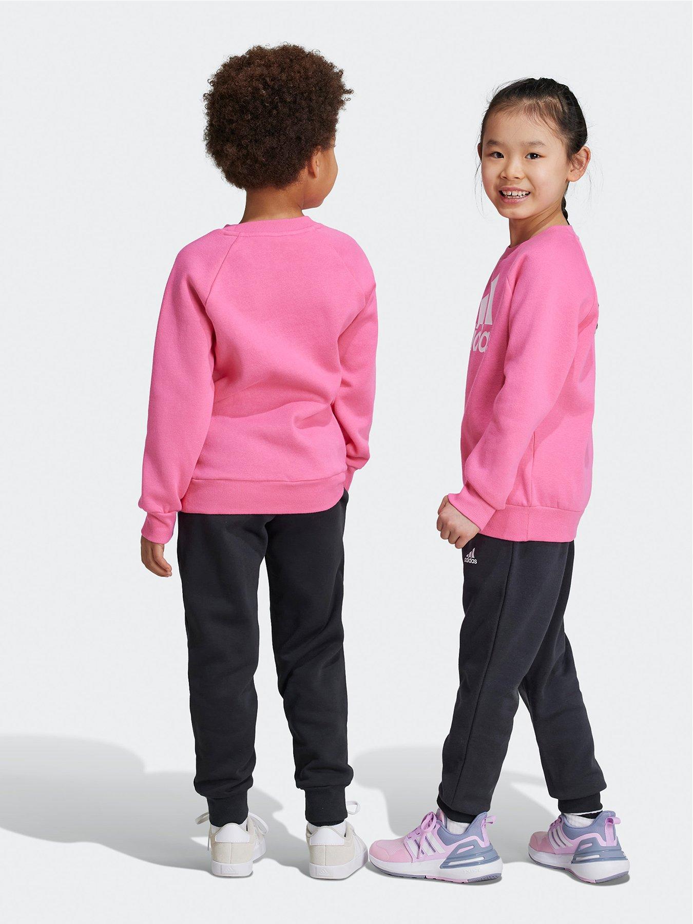 adidas-sportswear-younger-girls-essentials-fleece-tracksuit-pinkback