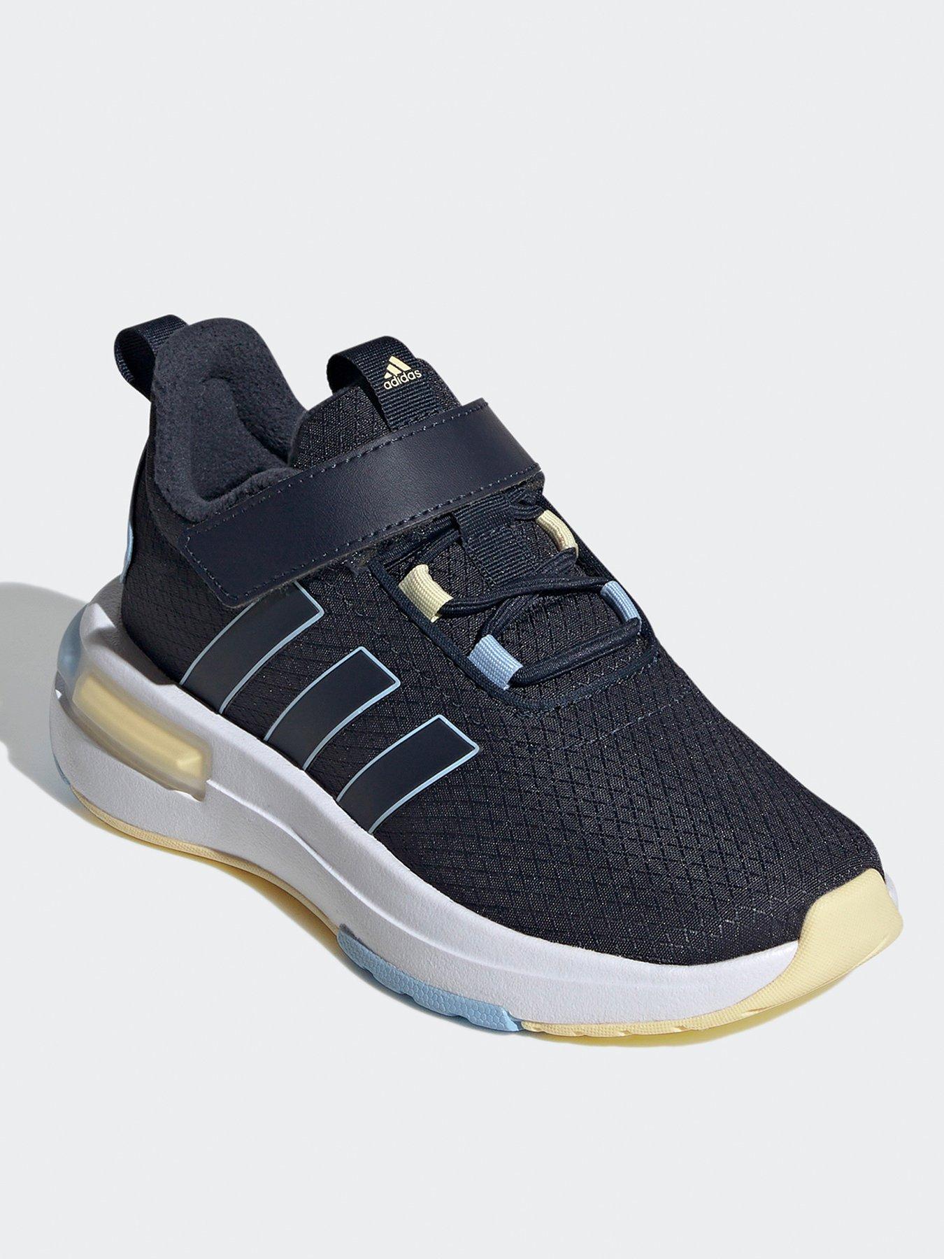 adidas-sportswear-kids-racer-tr23-elasticated-trainers-blue-multistillFront