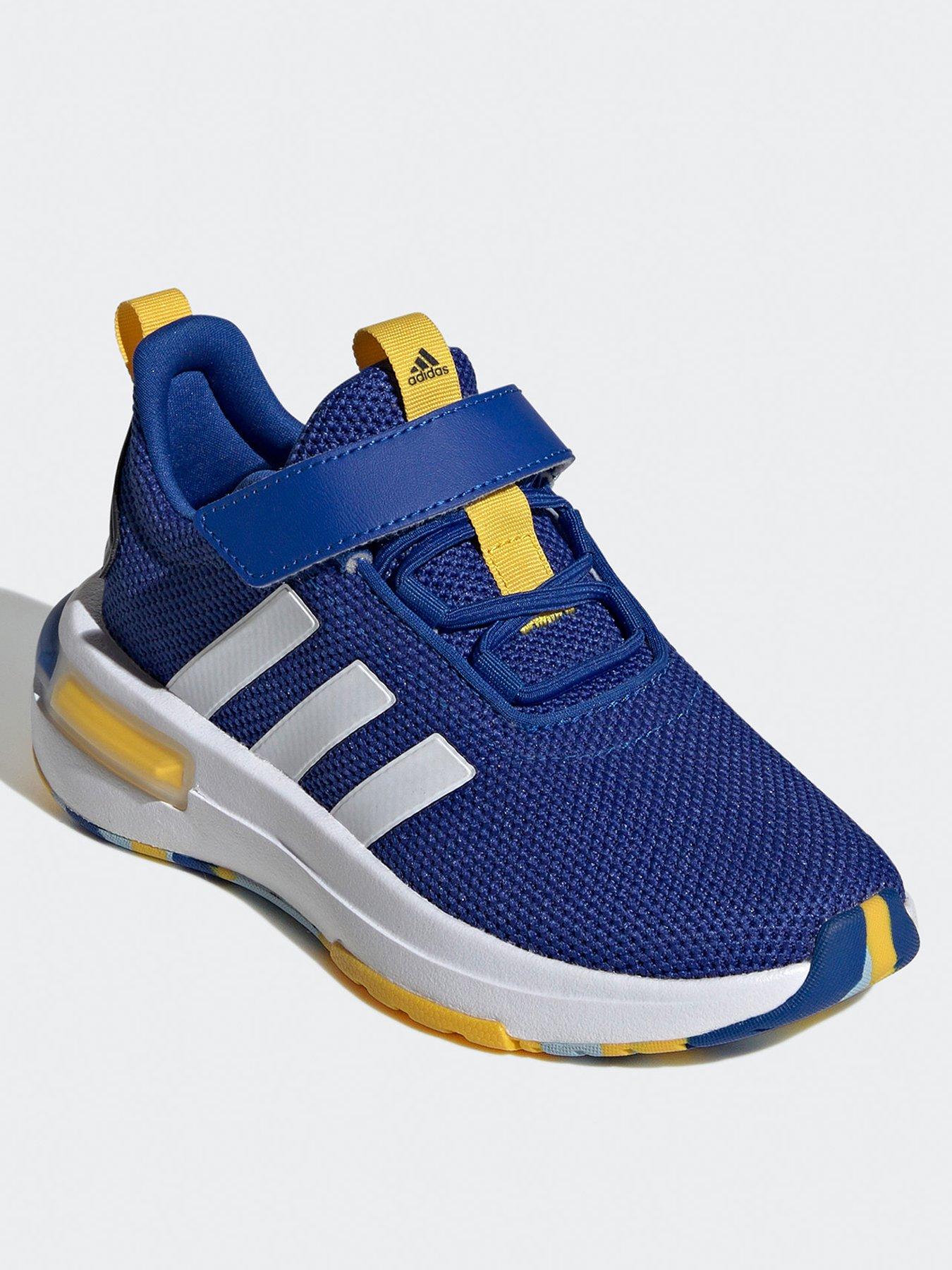 adidas-sportswear-kids-racer-tr23-elasticated-trainers-bluestillFront