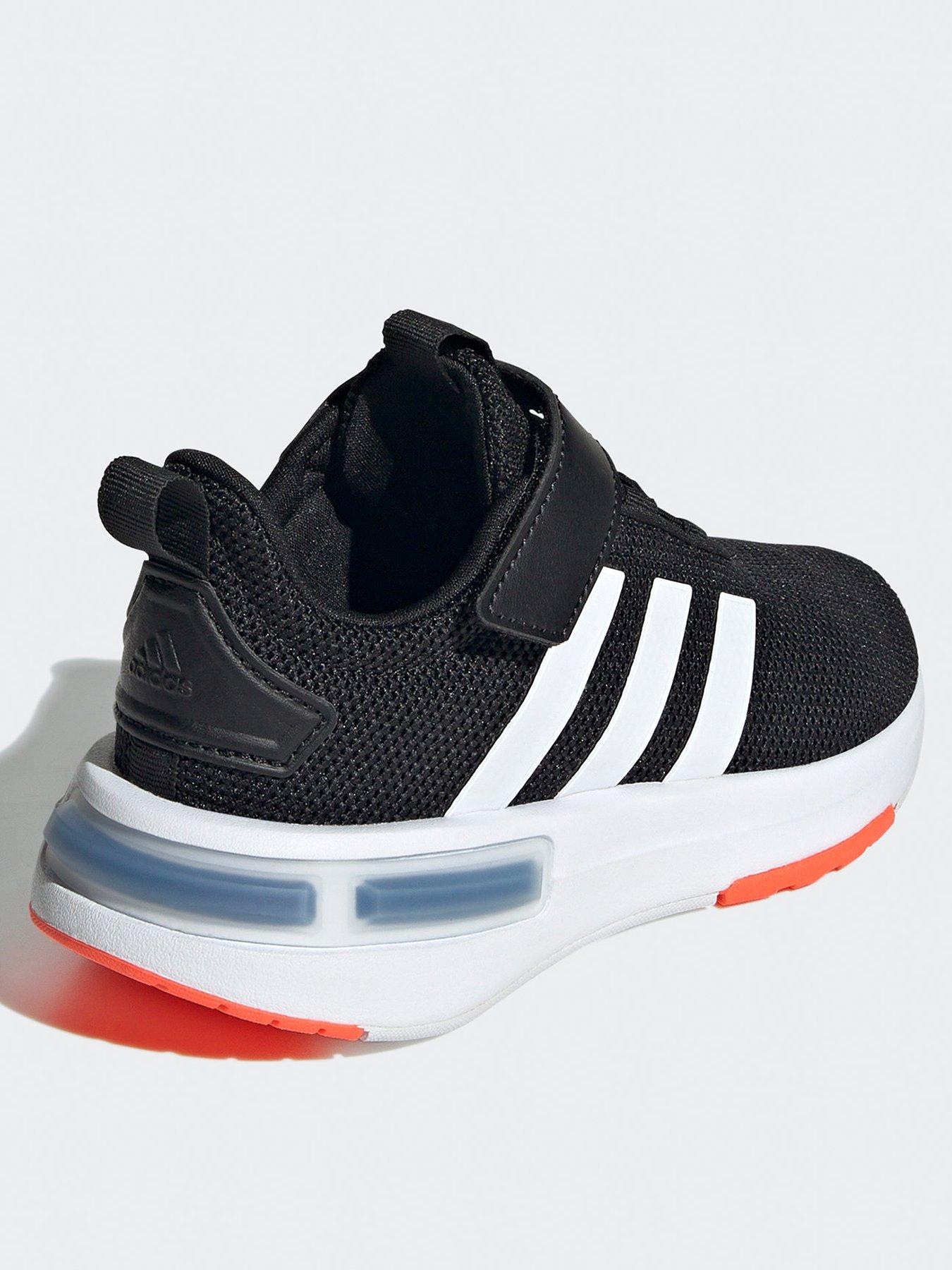 adidas-sportswear-kids-racer-tr23-elasticated-trainers-blackwhiteback