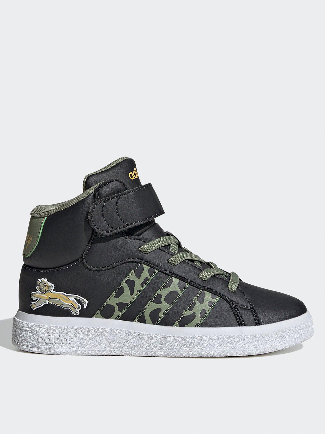 adidas-sportswear-kids-grand-court-mid-lionking-trainers-dark-grey