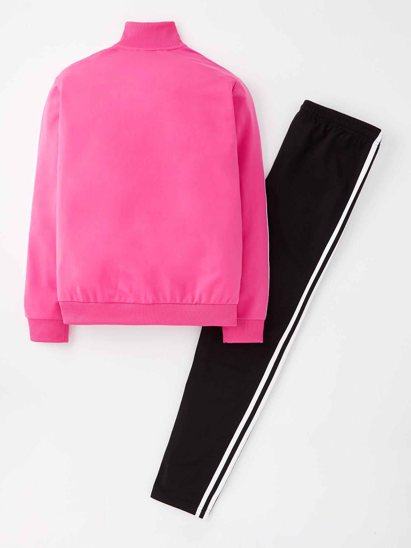 adidas-sportswear-junior-girls-essentials-3-stripe-zip-through-top-pinkback