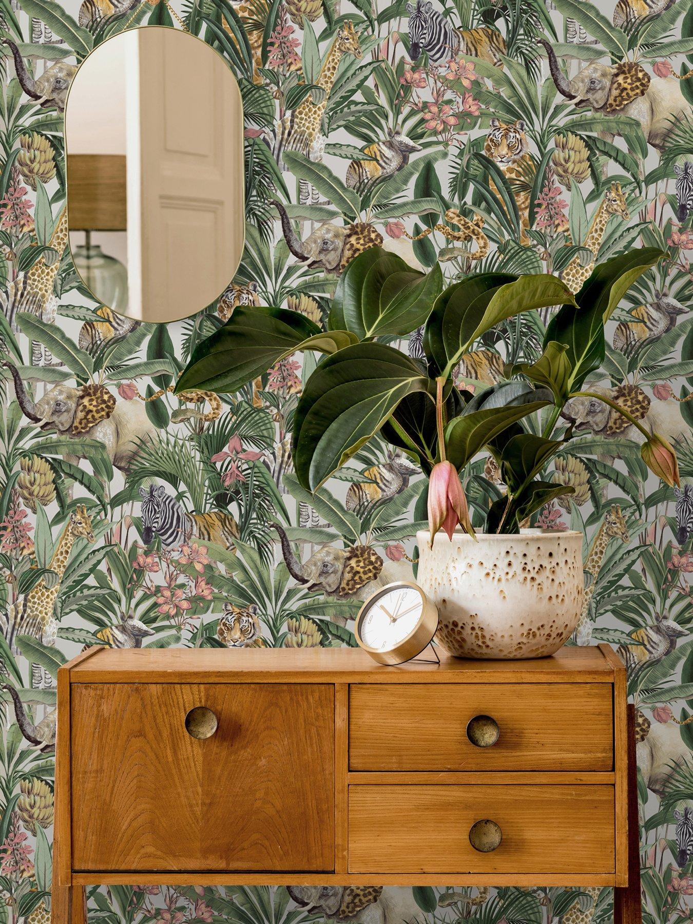 Image 1 of 7 of Holden Decor Safari Fusion Wallpaper