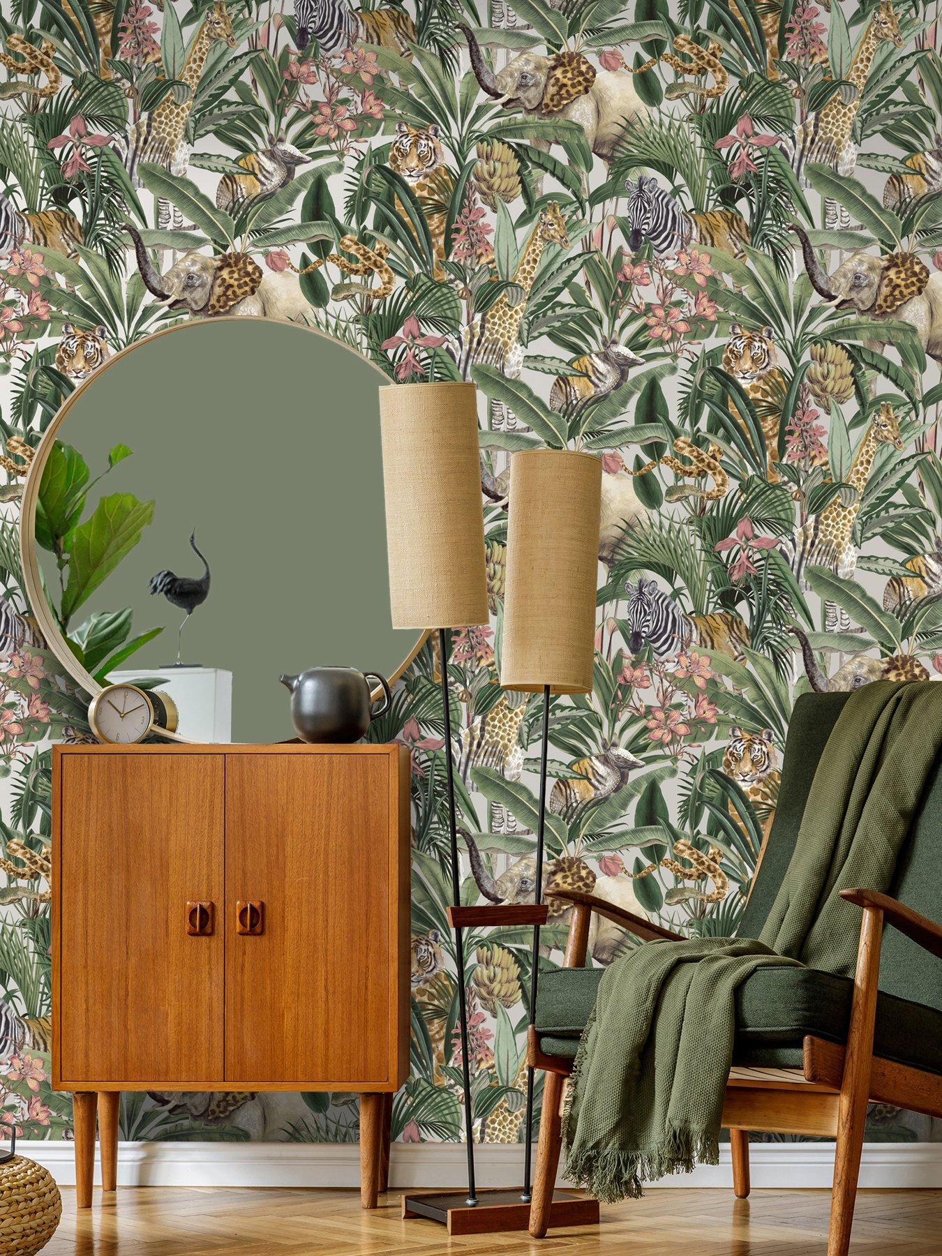 Image 2 of 7 of Holden Decor Safari Fusion Wallpaper