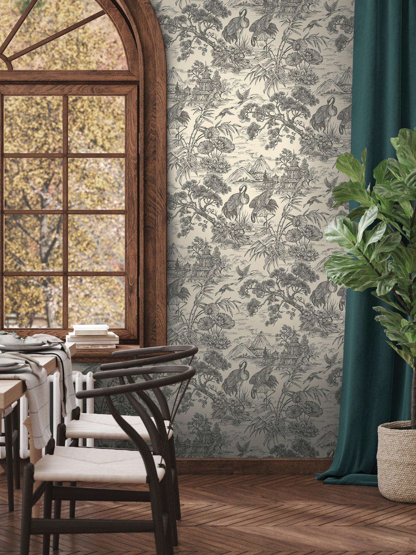 holden-decor-crane-lagoon-cream-and-charcoal-wallpaperoutfit