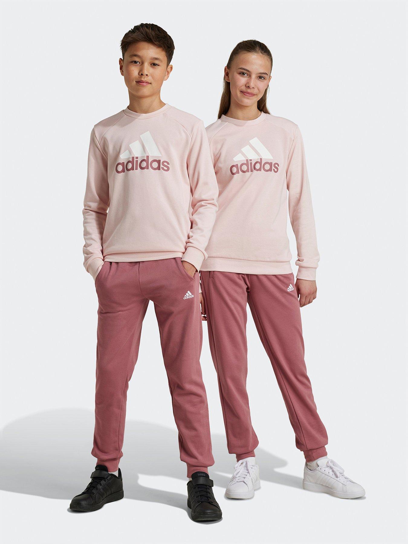 adidas Sportswear Junior Girls Essentials Big Logo Tracksuit Pink Very Ireland