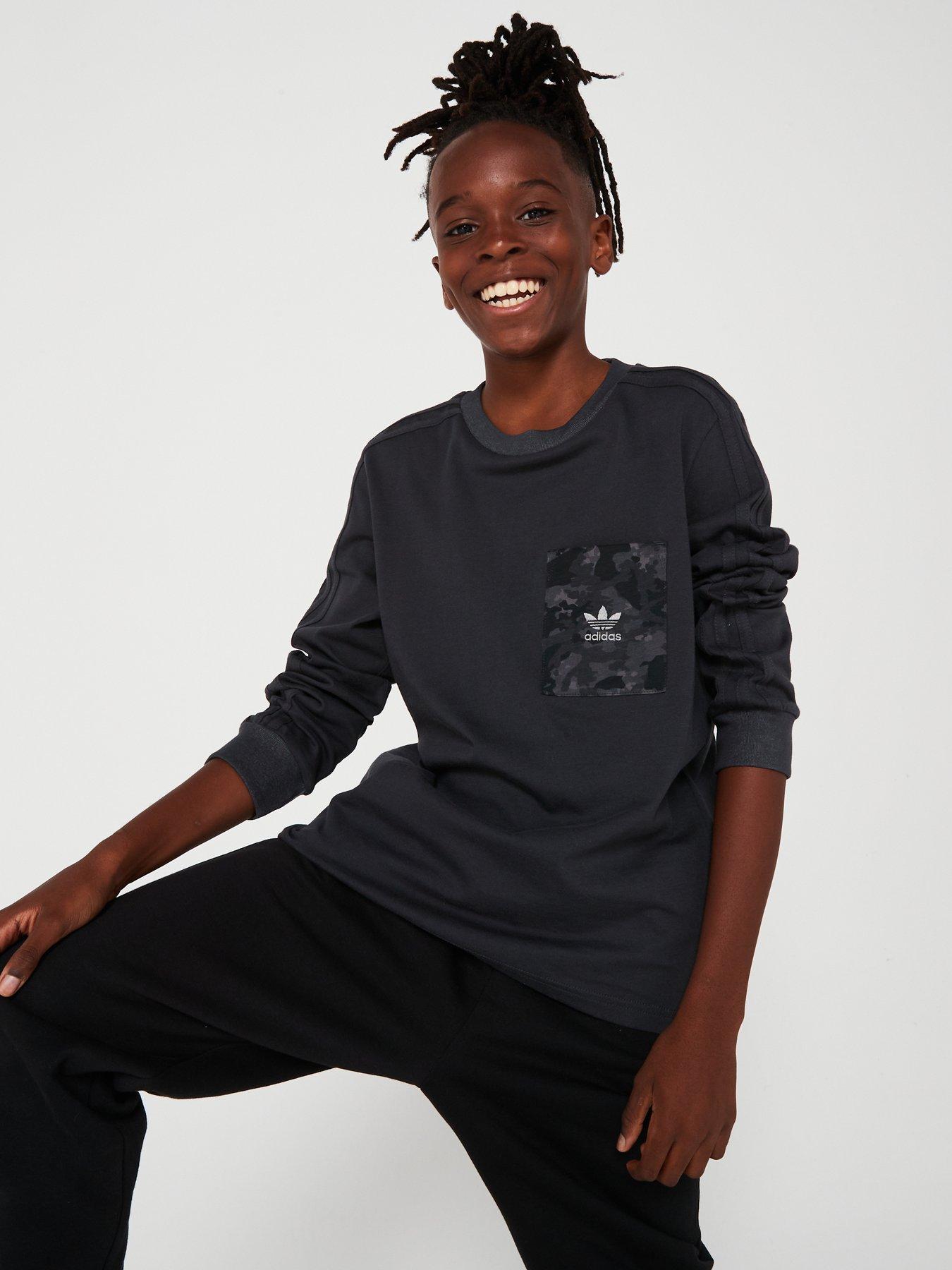 adidas-originals-junior-boys-long-sleeve-tee-dark-greydetail