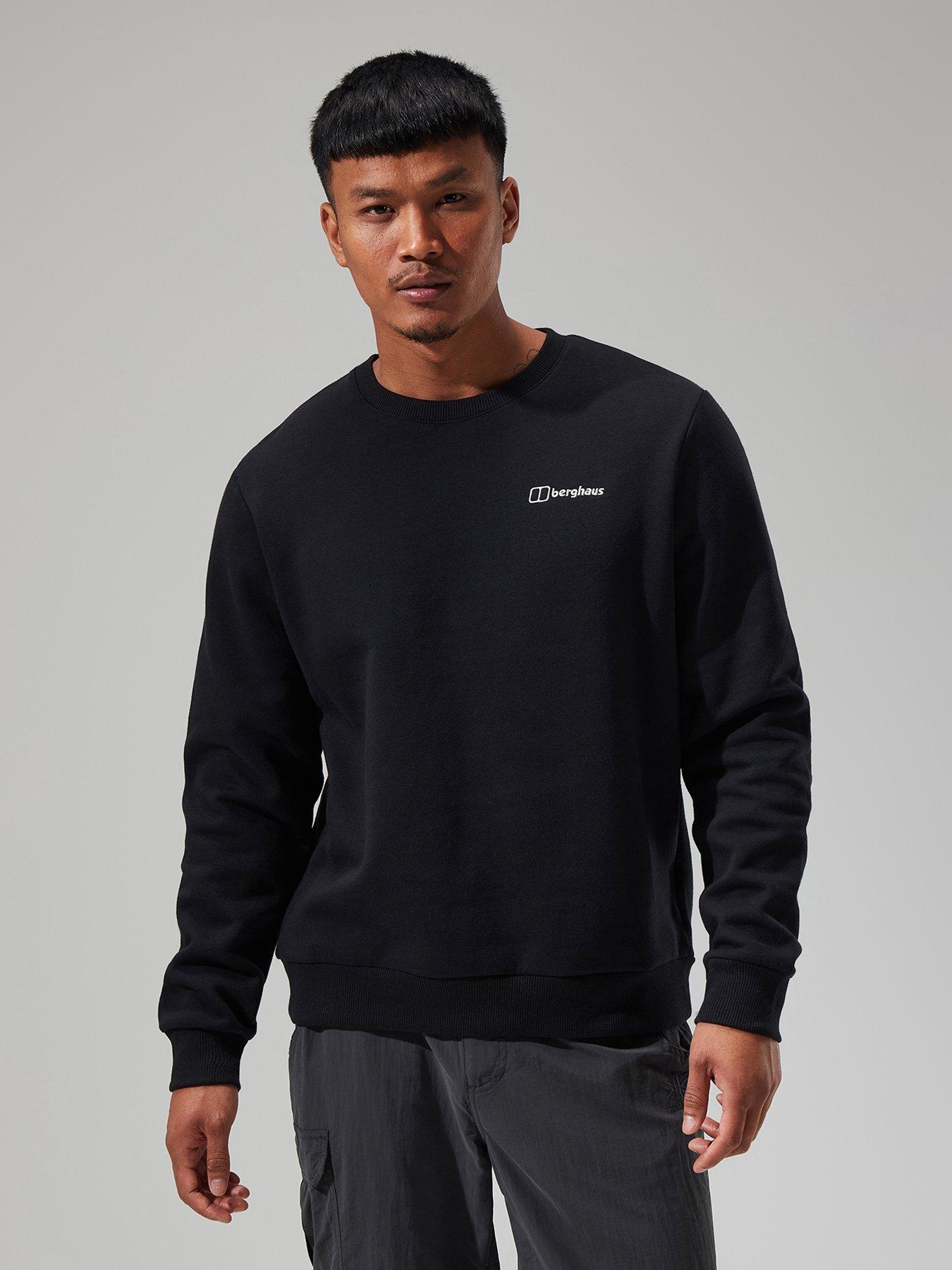 berghaus-mens-logo-crew-blackfront