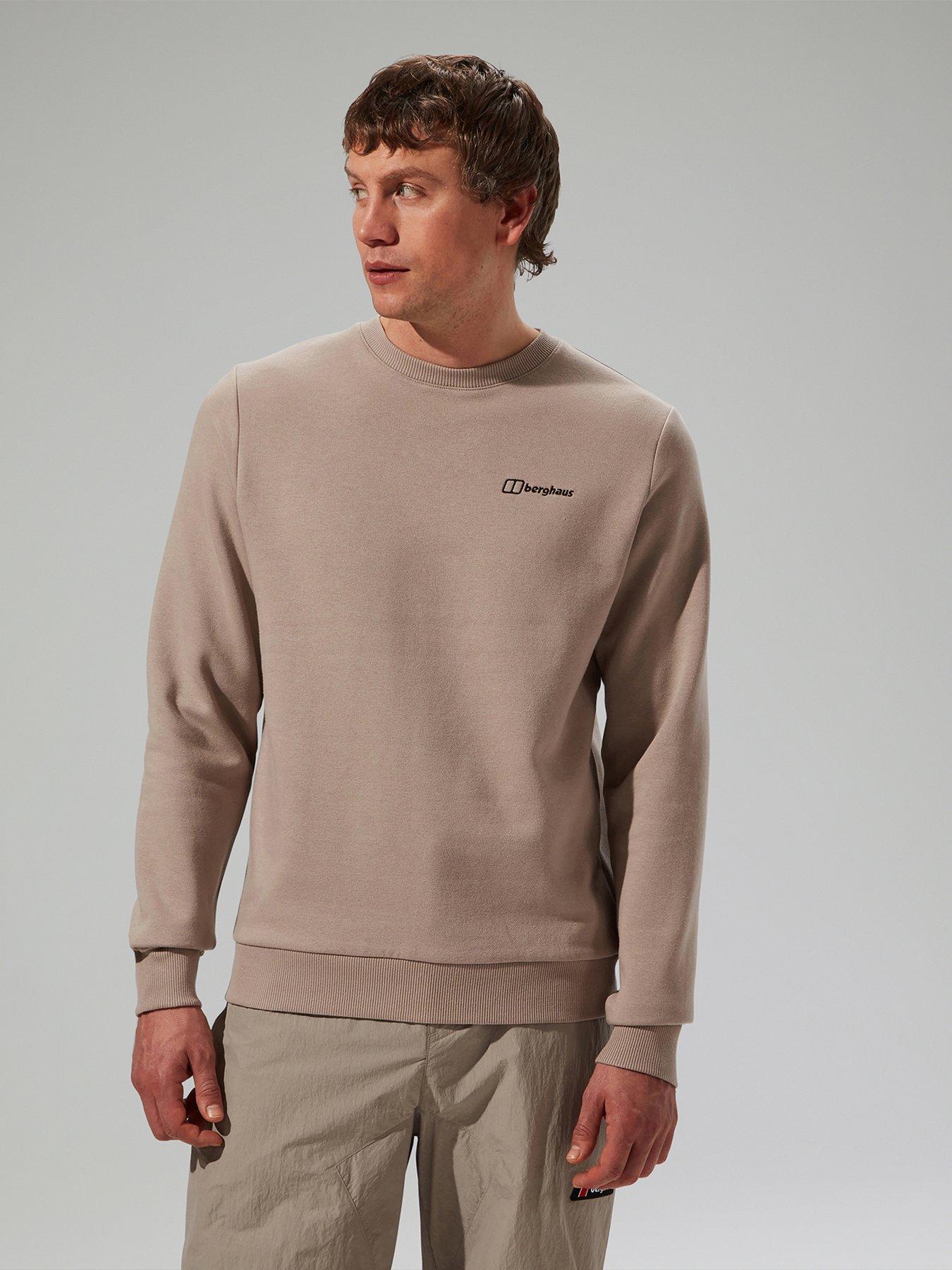 berghaus-mens-logo-crew-greyfront