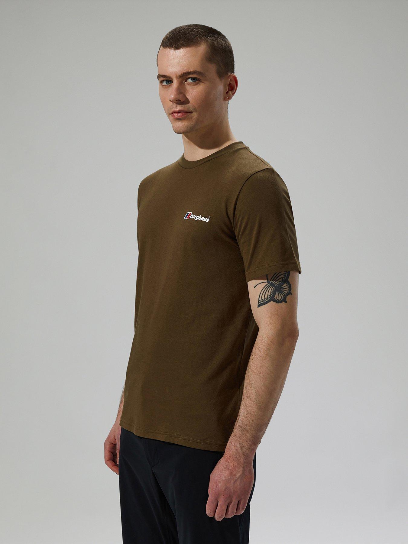 berghaus-mens-front-back-logo-t-shirt-brownoutfit